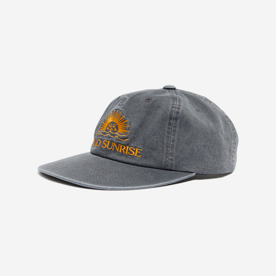 キャップ Hello Sunrise Washed OG Logo 6panel CapGray 23HSCPGR0096 ciatre x HS Two Tone Washed OG Logo Cap | ciatre