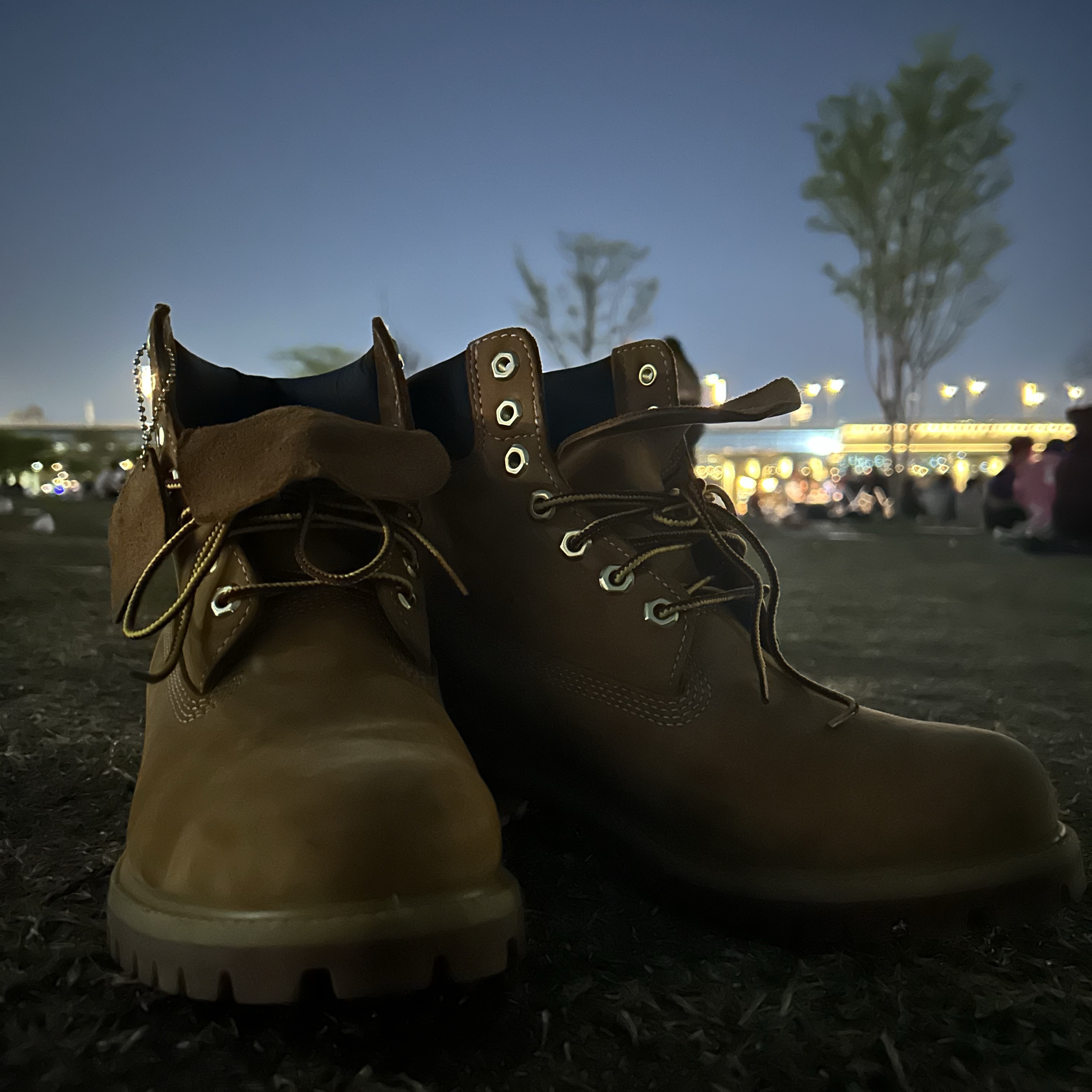 Timberland Premium 6 inch Waterproof Boot Wheat Nubuck - Wide 착용 스타일