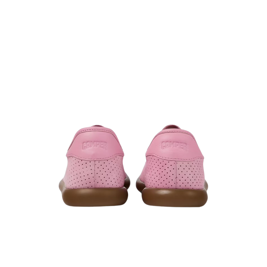 (W) 캠퍼 펠로타스 솔레르 레더 스니커즈 핑크 누벅((W) Camper Pelotas Soller Leather Sneaker Pink Nubuck) - 3