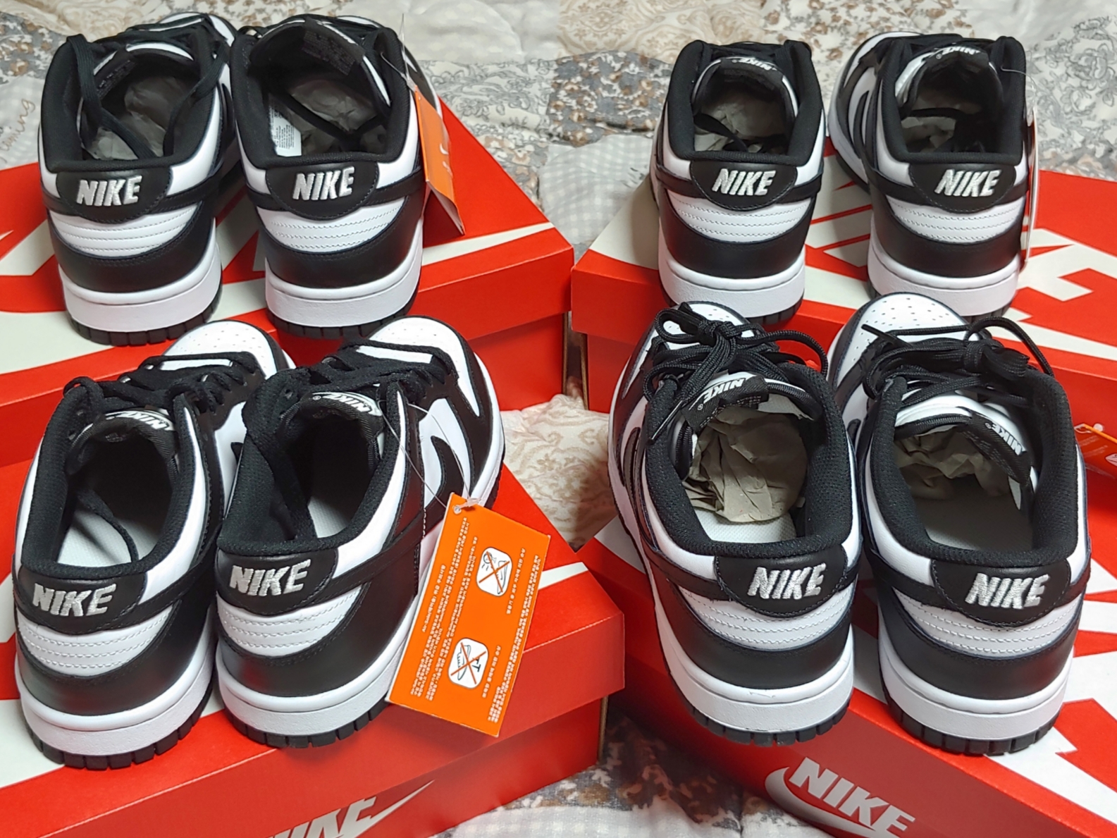 Nike Dunk Low Retro Black 착용 스타일