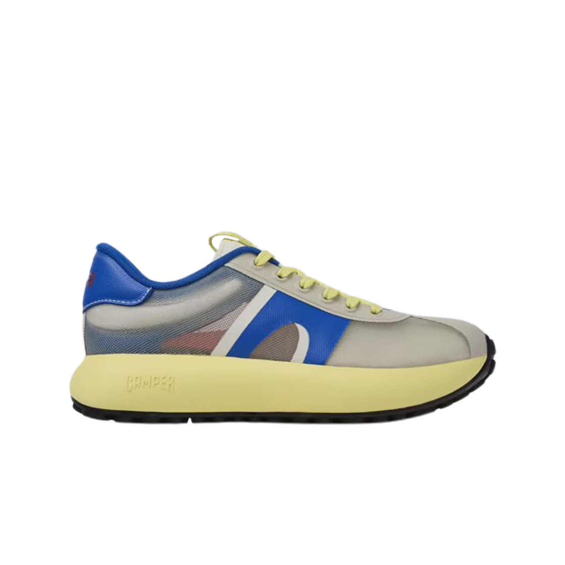 K201614-001 (W) Camper Pelotas Athens Textile Sneaker Gray