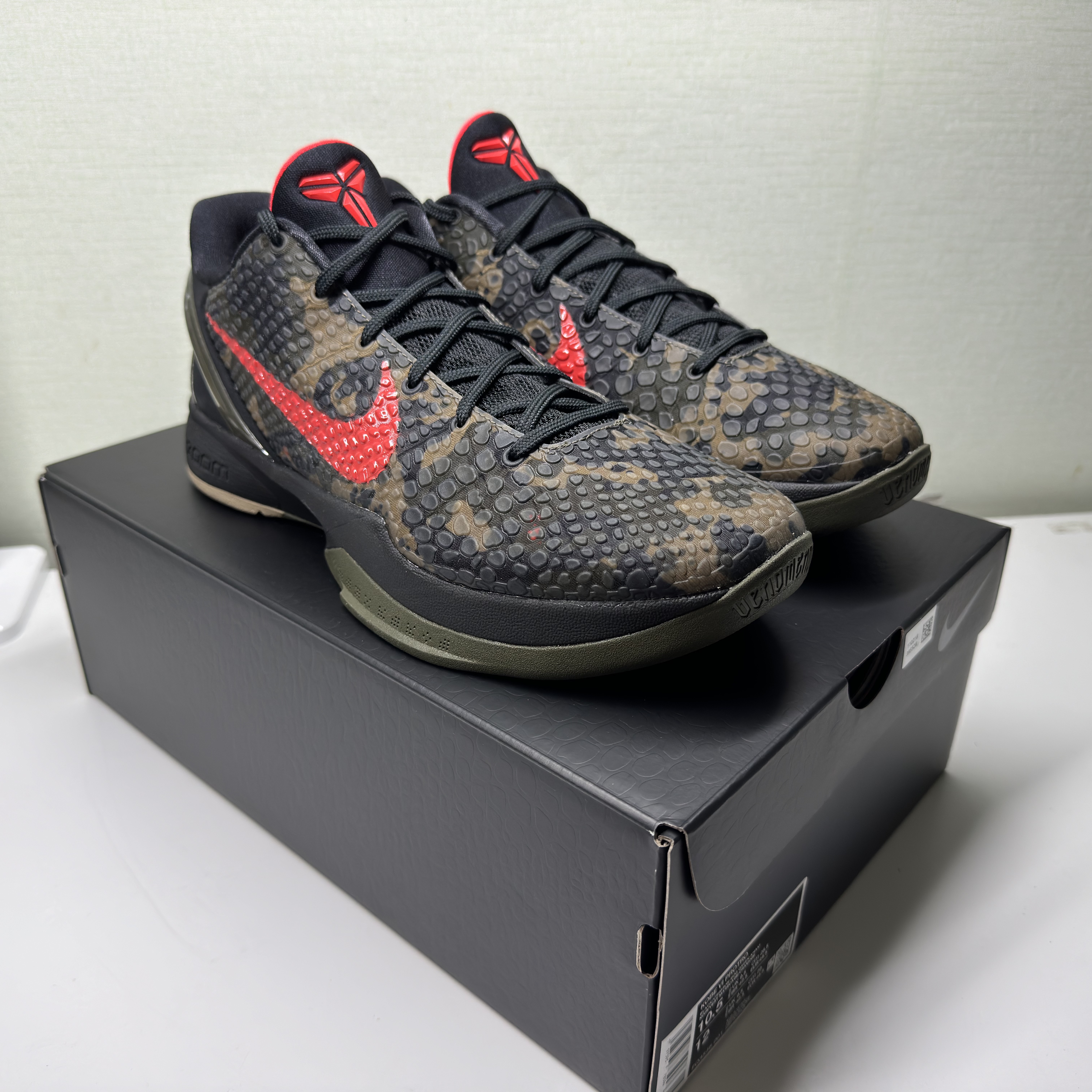Nike Kobe 6 Protro Italian Camo 착용 스타일 - 4