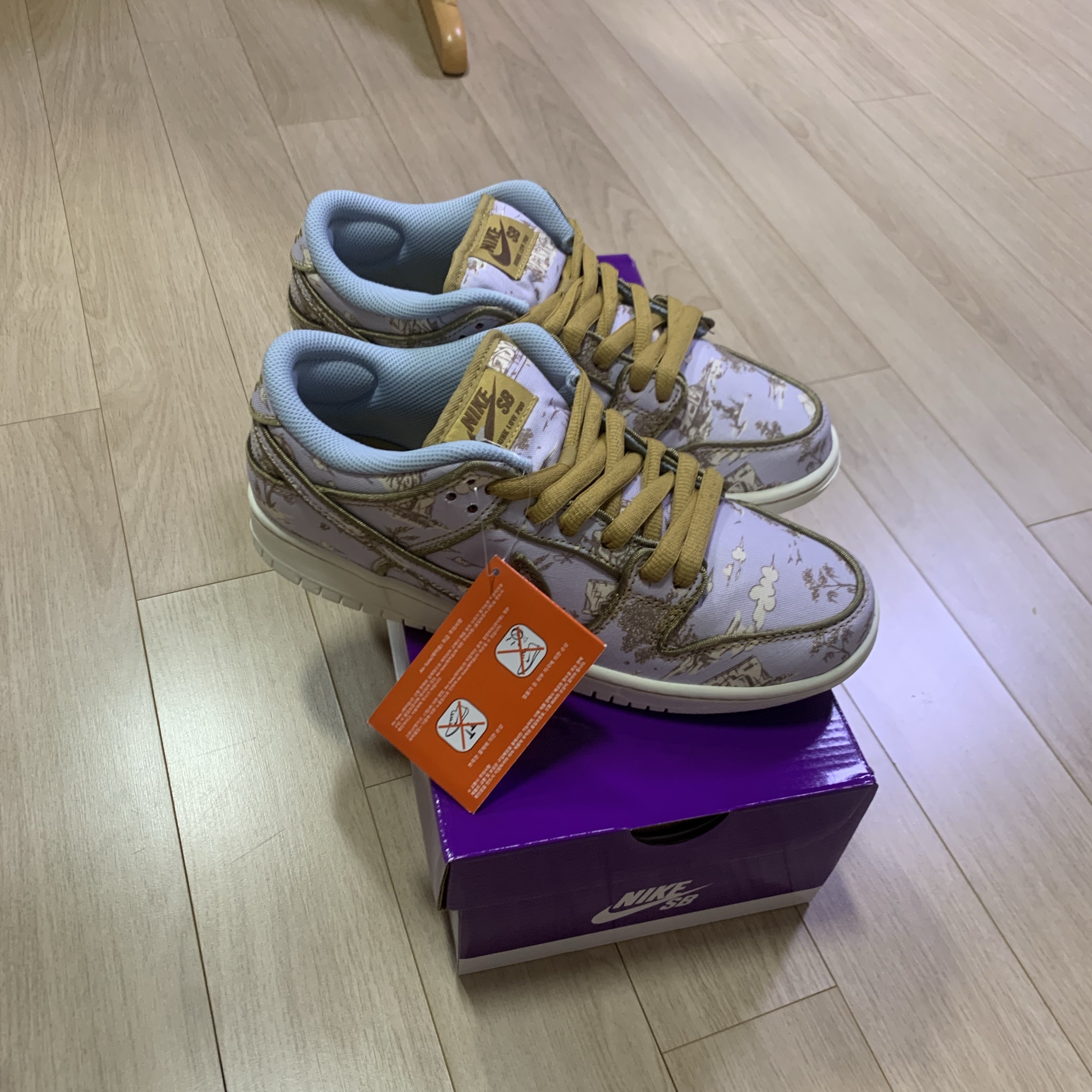 Nike SB Dunk Low Pro Premium Toile 착용 스타일 - 2