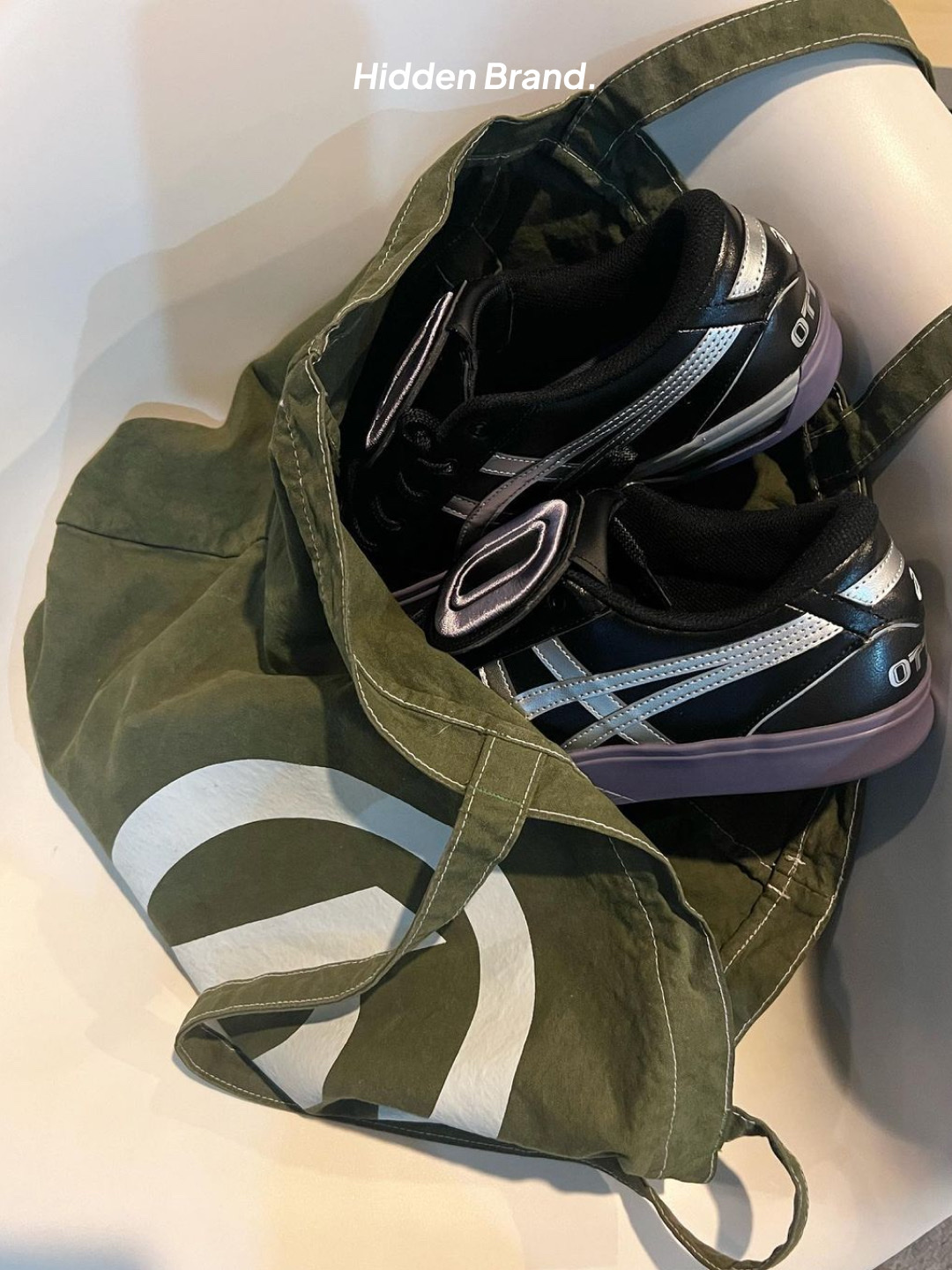 Asics x Otto 958 Gel-Flexkee 958 Black Pure Silver, Asics x Otto 958 Gel-Flexkee 958 Hunter Green Black 착용 스타일 - 9