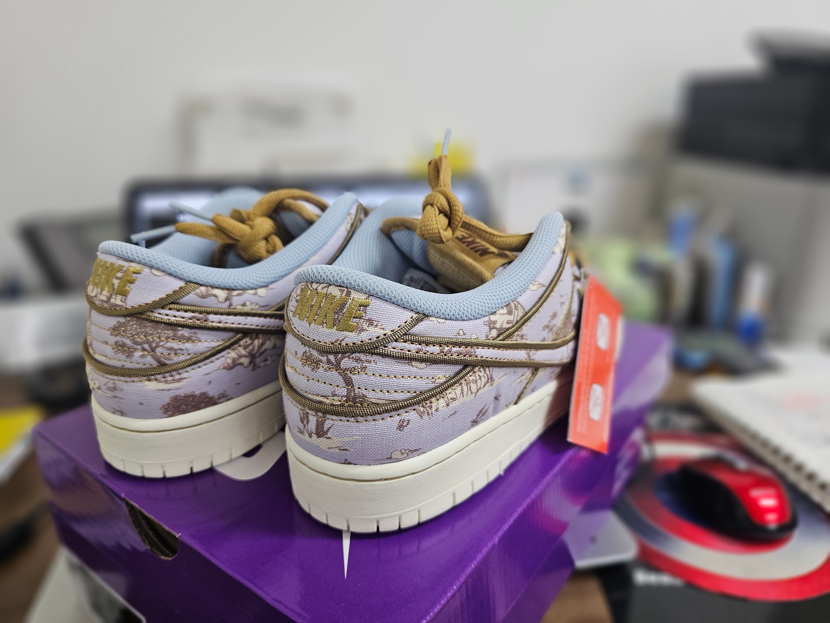 Nike SB Dunk Low Pro Premium Toile 착용 스타일 - 3