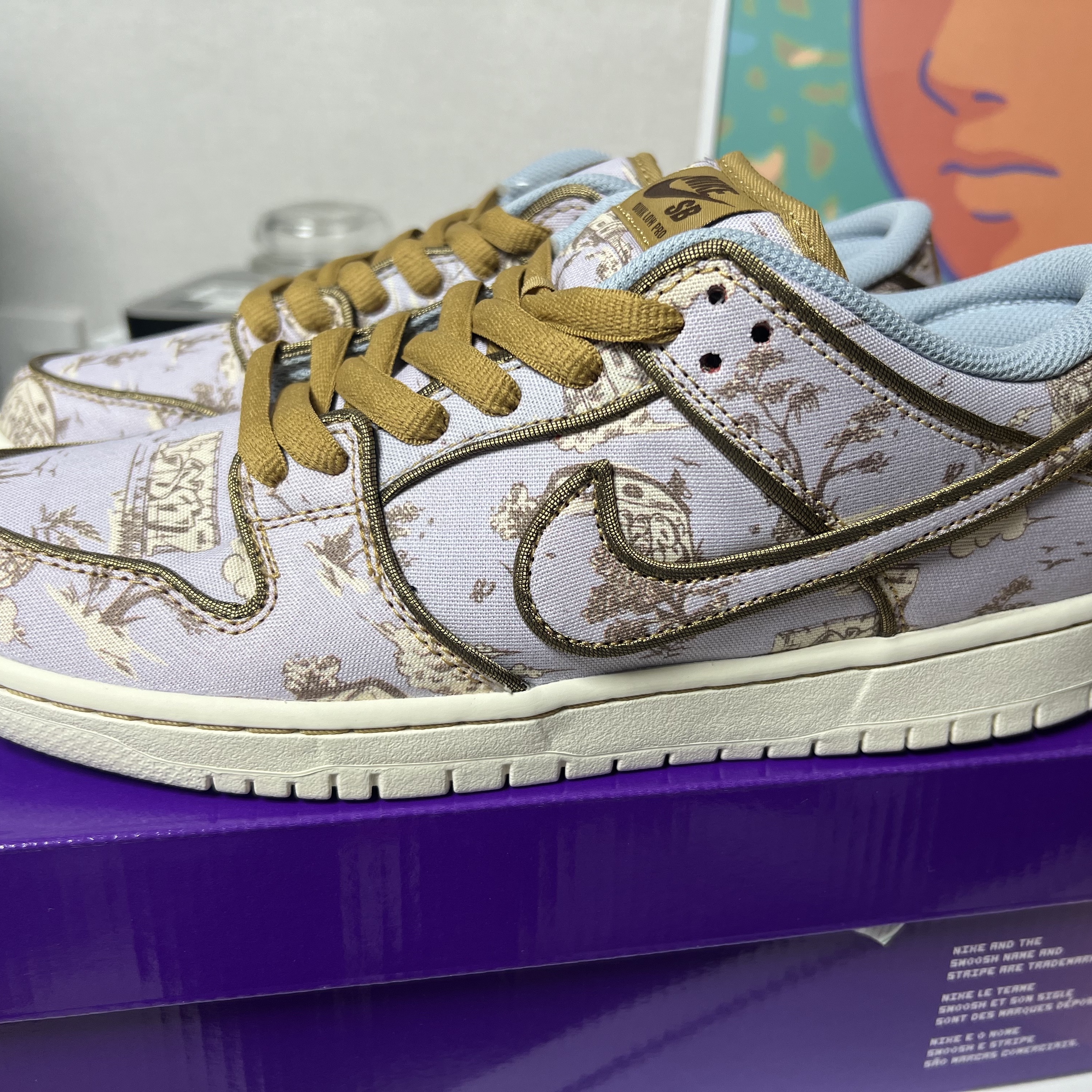 Nike SB Dunk Low Pro Premium Toile 착용 스타일 - 2