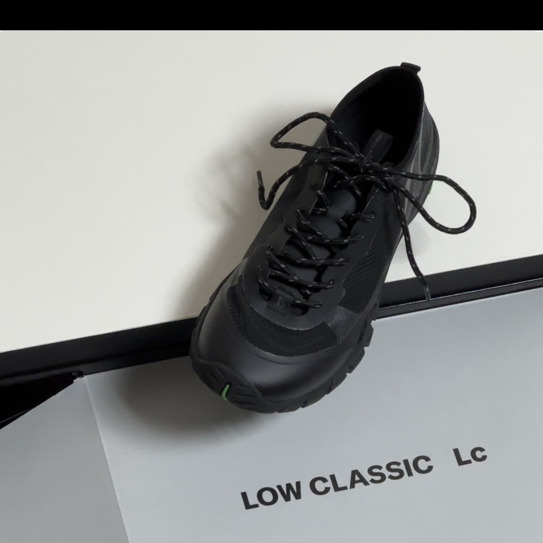Low Classic T-1 Lc Vibram Sneakers Black, Low Classic T-1 Lc Vibram Sneakers Silver 착용 스타일 - 4