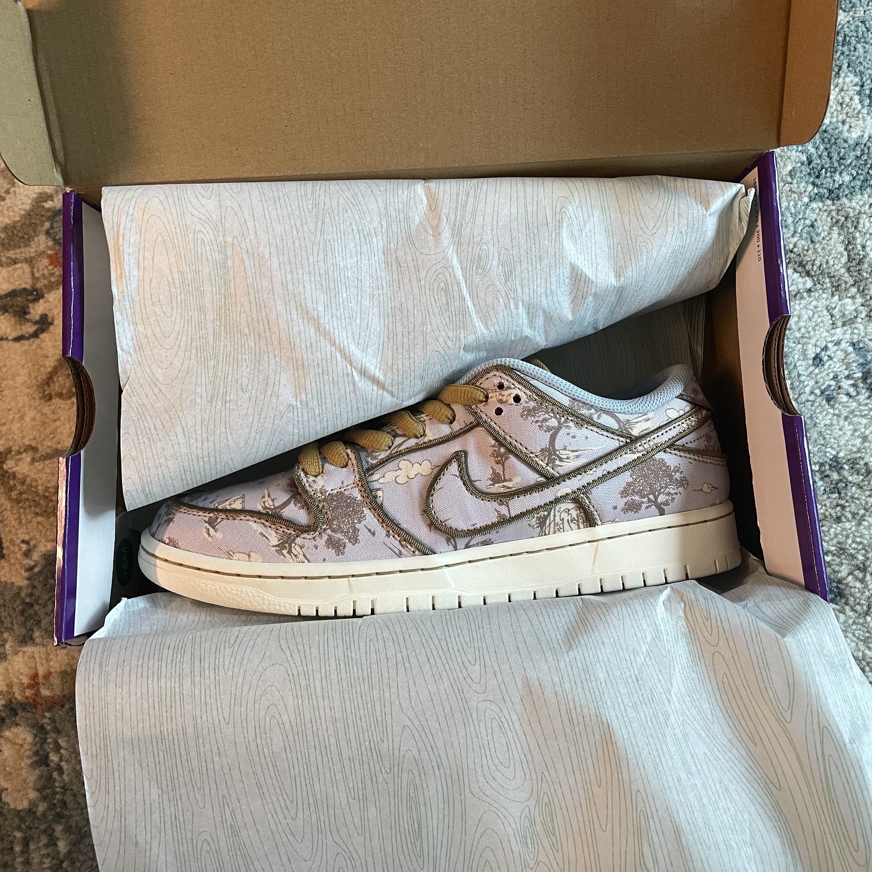 Nike SB Dunk Low Pro Premium Toile 착용 스타일 - 3