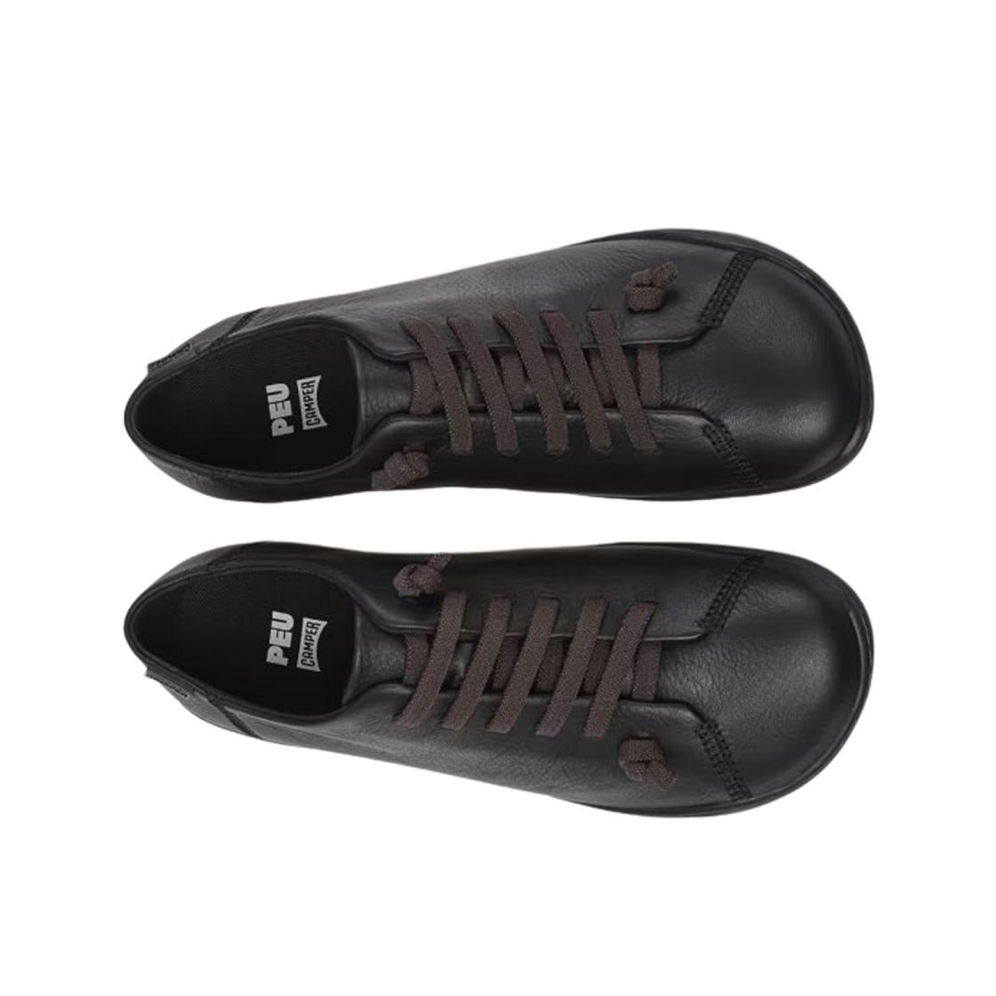 (W) 캠퍼 페우 레더 슈즈 블랙((W) Camper Peu Leather Shoes Black) - 2