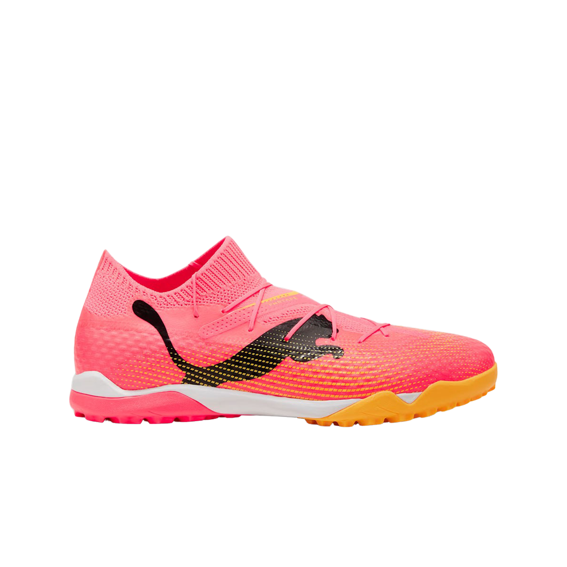 푸마 퓨쳐 7 프로 케이지 선셋 글로우 블랙 선 스트림(Puma Future 7 Pro Cage Sunset Glow Black Sun Stream)