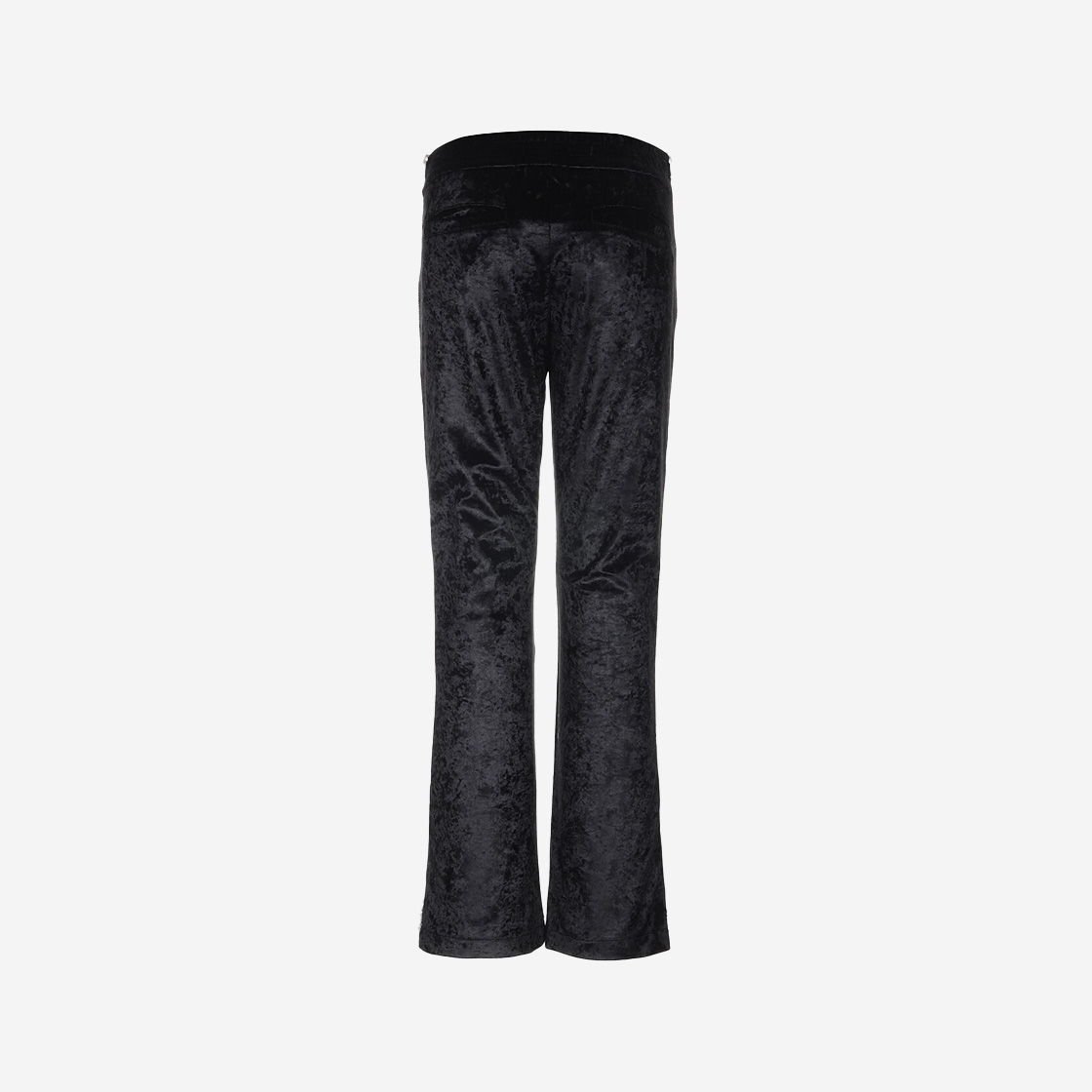 써저리 사이드 집 벨벳 부츠컷 트랙 팬츠 블랙(Surgery Side Zip Velvet Boot-Cut Track Pants Black) - 2
