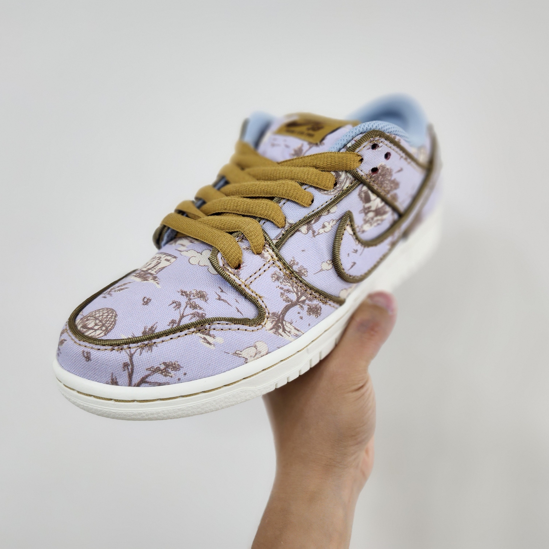 Nike SB Dunk Low Pro Premium Toile 착용 스타일 - 1