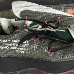 (W) Nike x Off-White Vapor Street Black Laser Fuchsia 착용 스타일