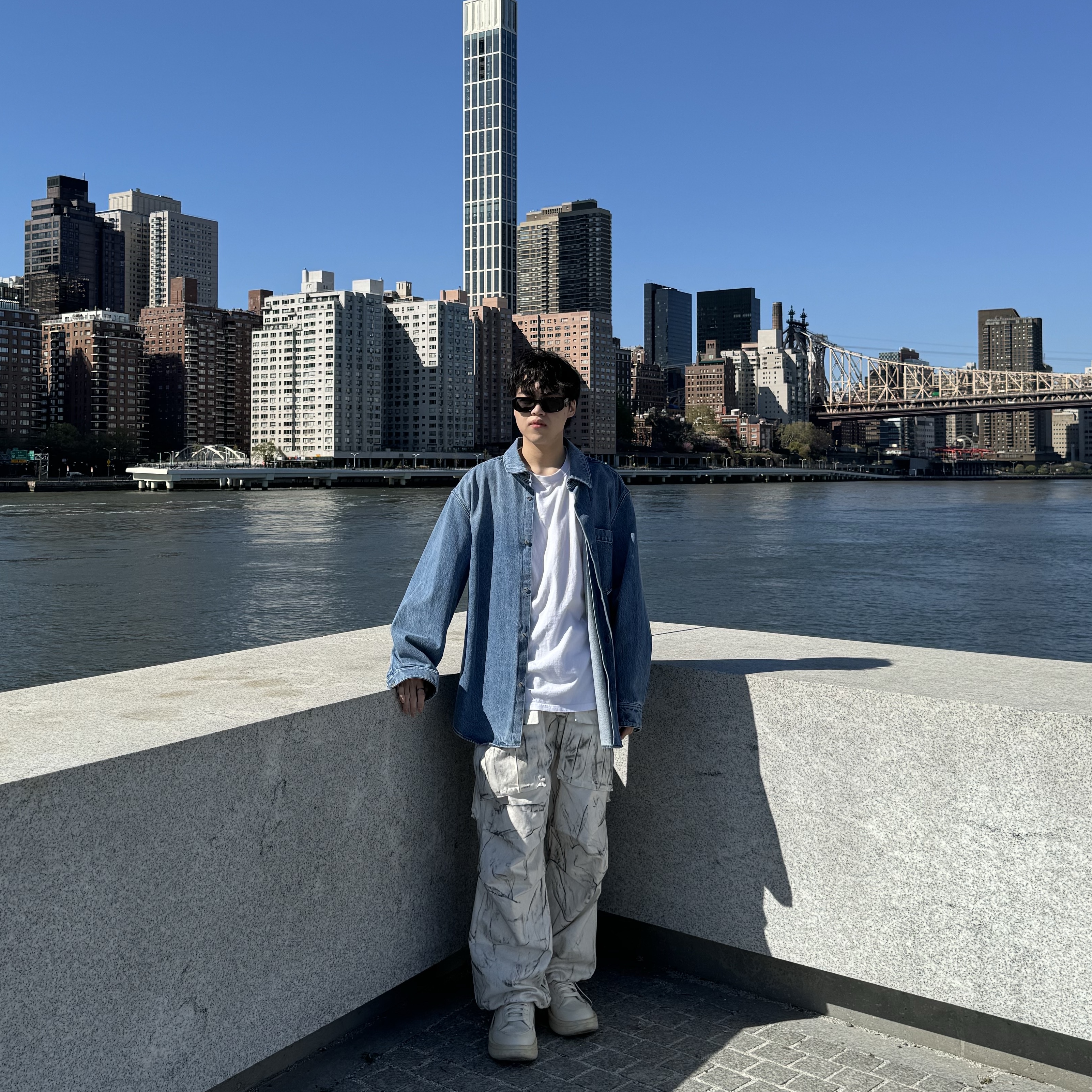 Nos Couleurs 01 Cargo Pants Dirty Washing, Converse x Drkshdw Turbowpn Egret 착용 스타일 - 2
