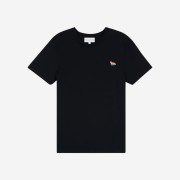 (W) Maison Kitsune Baby Fox Patch Regular T-Shirt Black