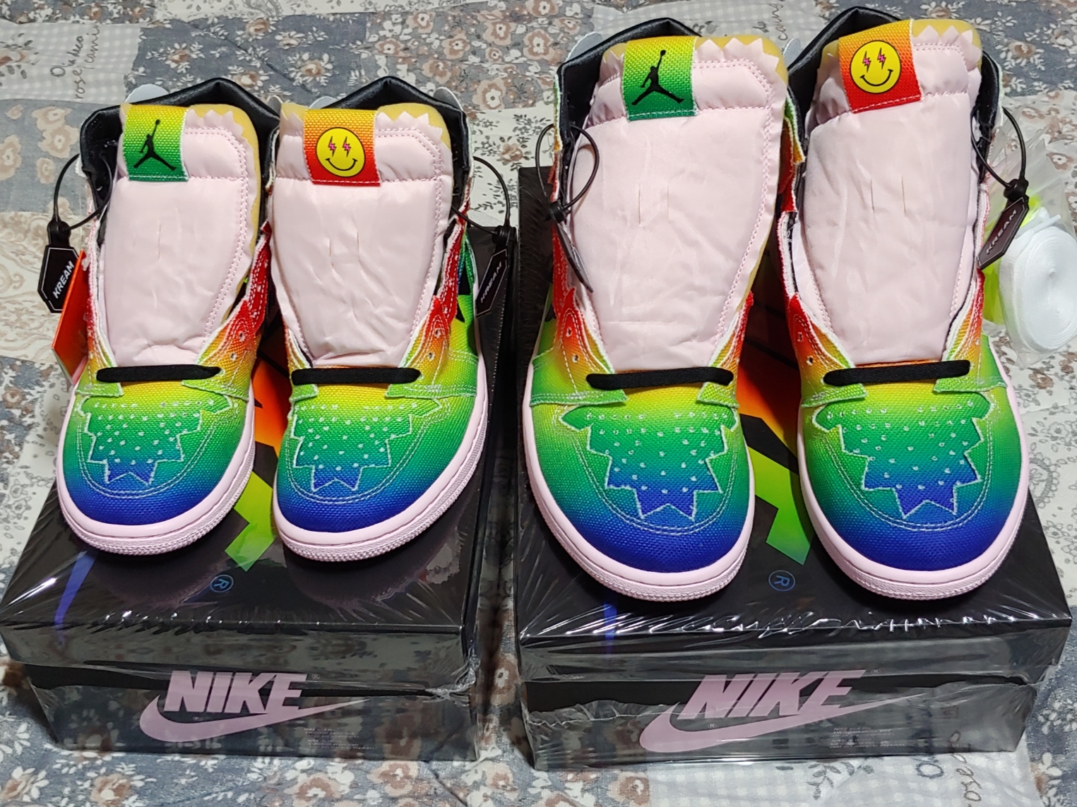 Jordan 1 x J Balvin Retro High OG 착용 스타일 - 1
