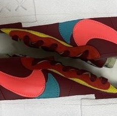 Nike x Sacai x Kaws Blazer Low Team Red 착용 스타일