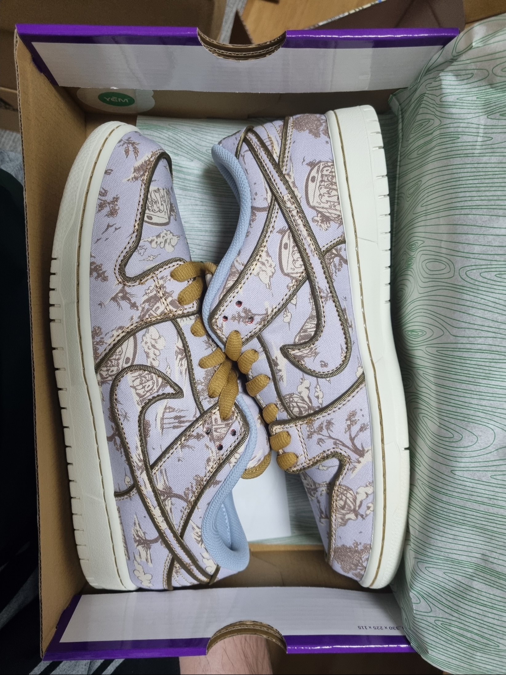 Nike SB Dunk Low Pro Premium Toile 착용 스타일