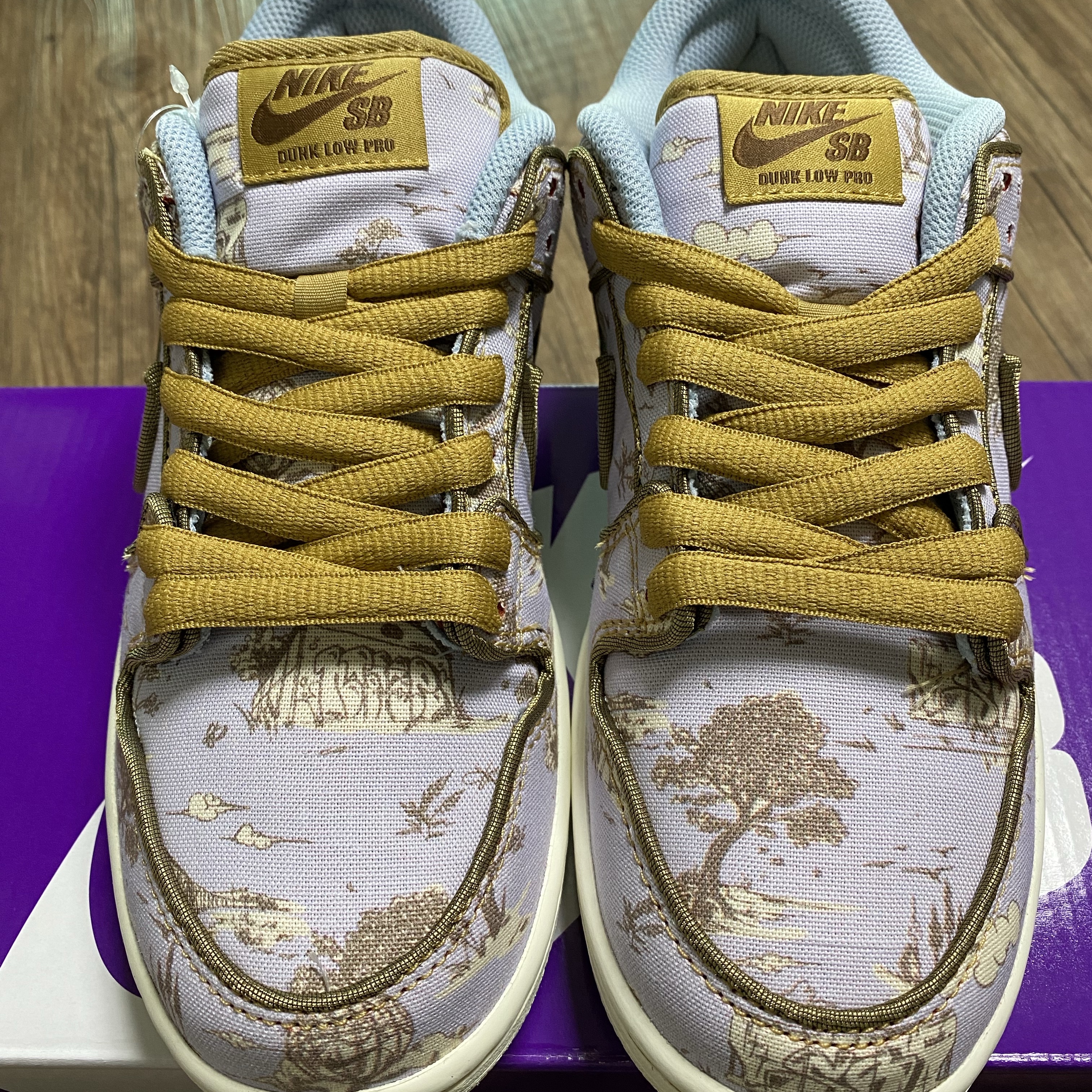 Nike SB Dunk Low Pro Premium Toile 착용 스타일 - 3