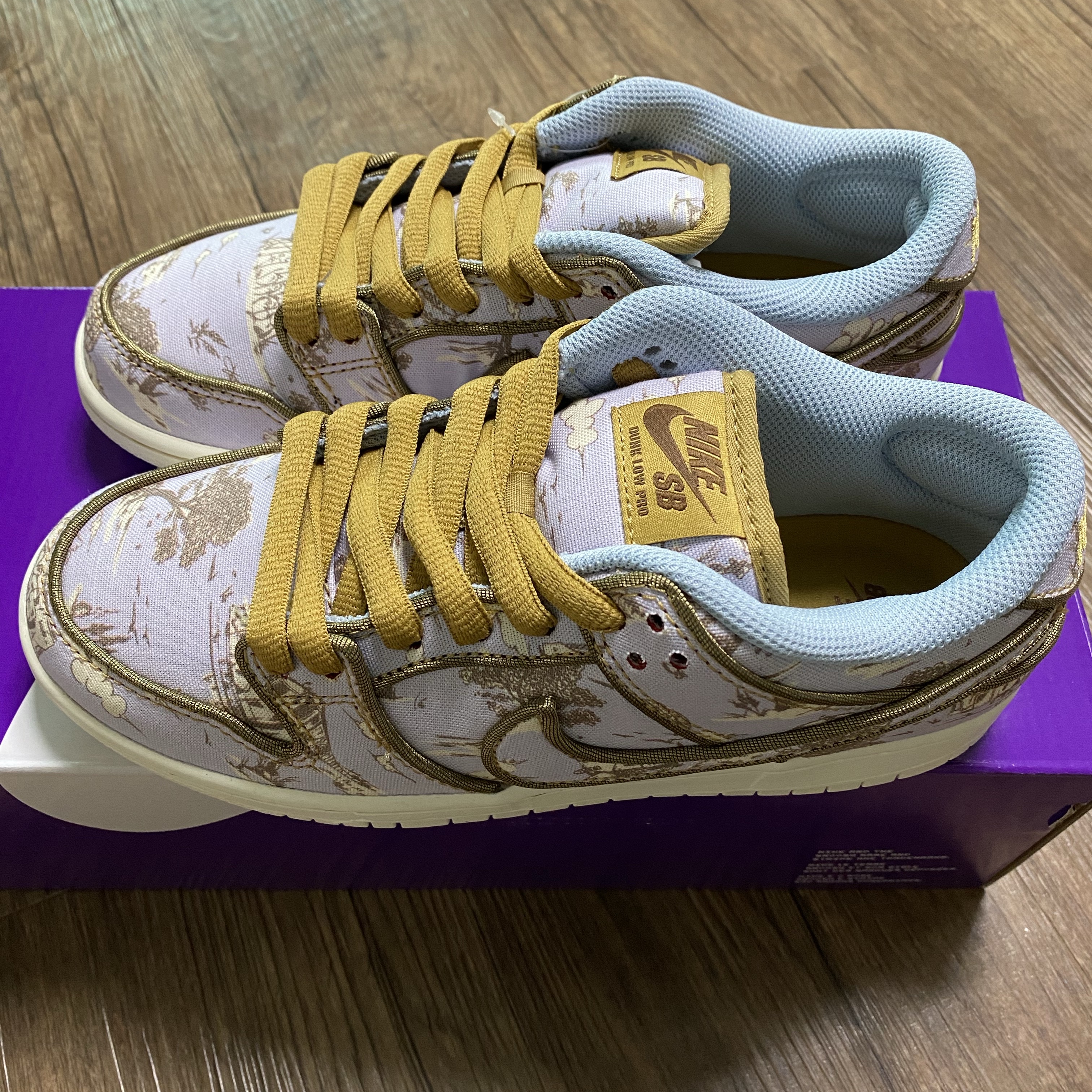 Nike SB Dunk Low Pro Premium Toile 착용 스타일 - 2