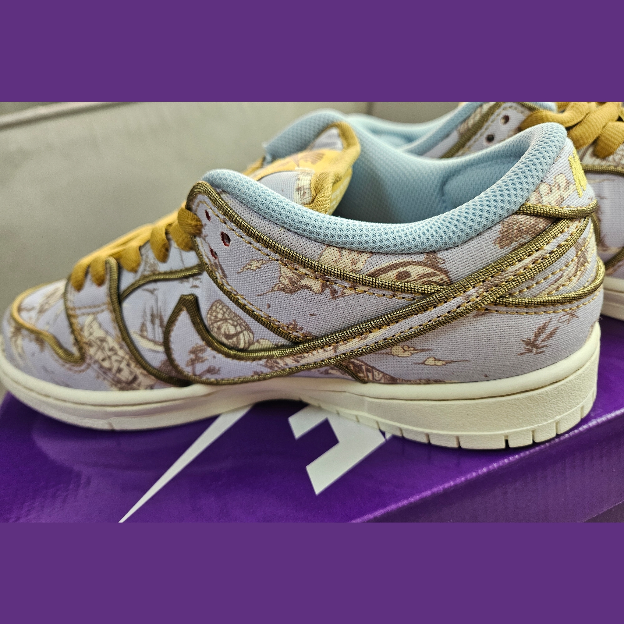 Nike SB Dunk Low Pro Premium Toile 착용 스타일 - 2