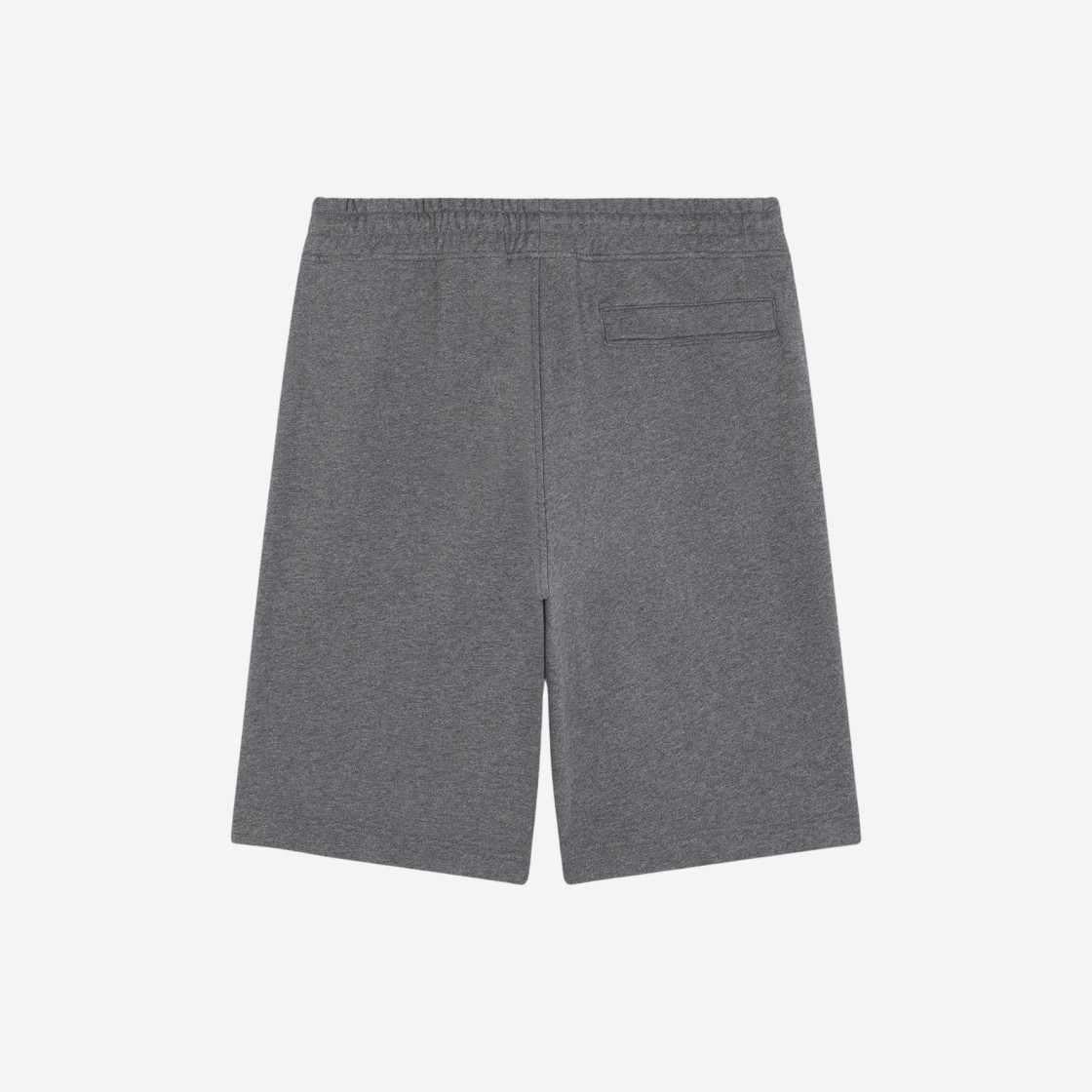 Maison Kitsune Bold Fox Head Patch Oversize Jog Shorts Dark Grey Melange 상세 이미지 2