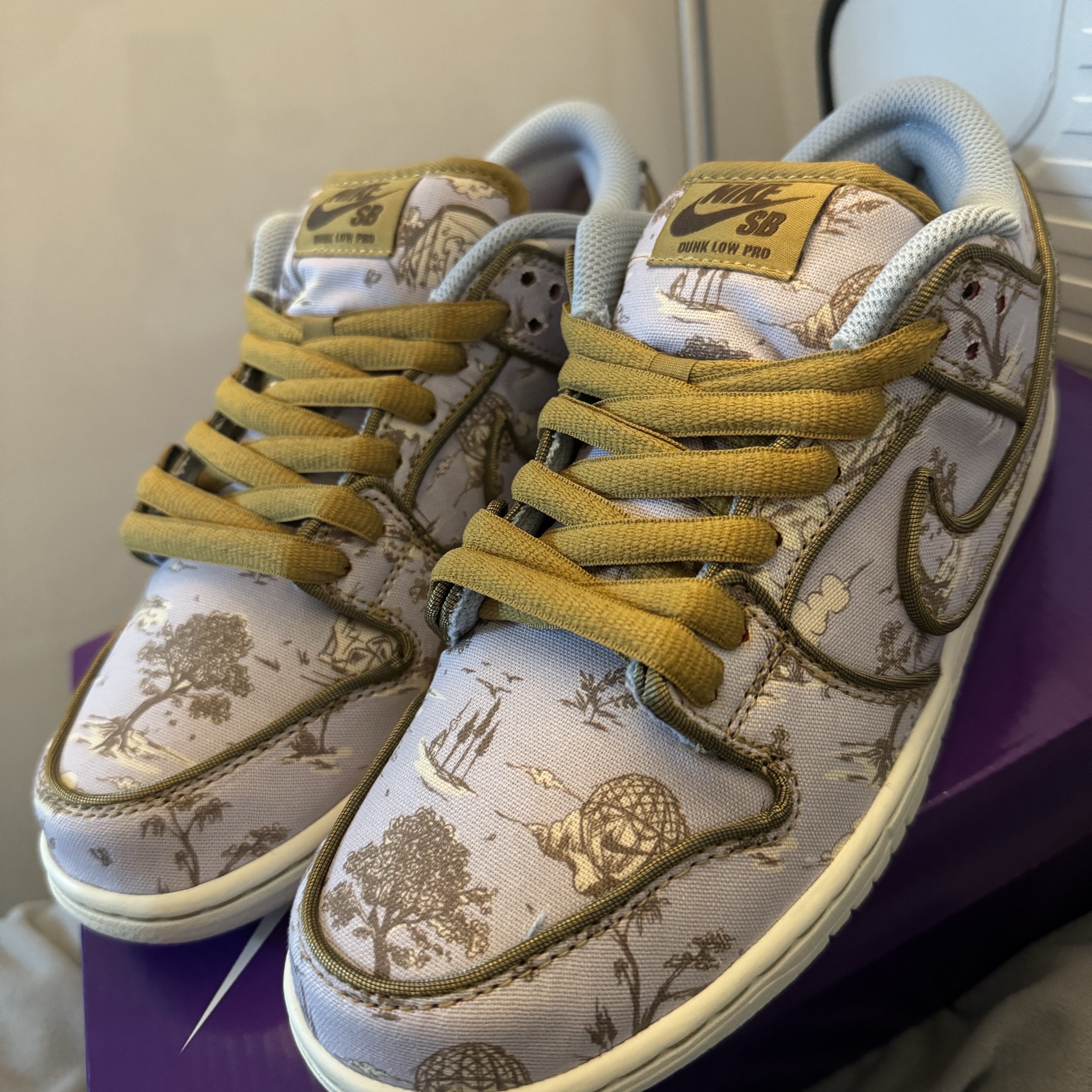 Nike SB Dunk Low Pro Premium Toile 착용 스타일