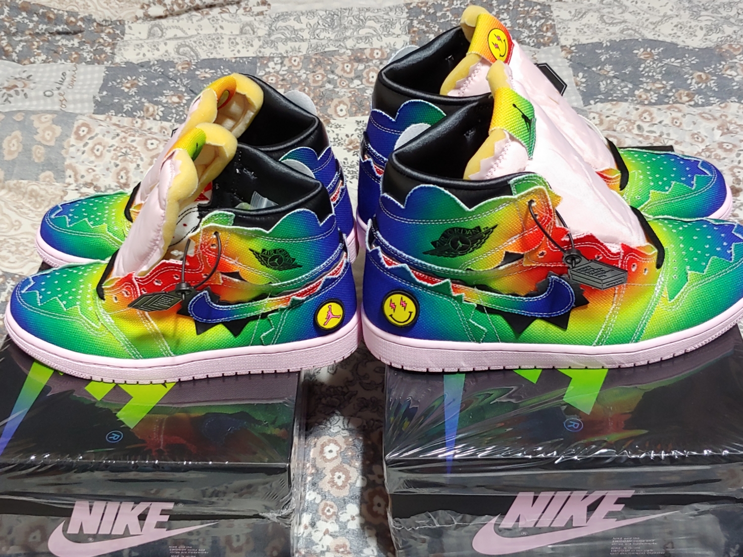 Jordan 1 x J Balvin Retro High OG 착용 스타일 - 2