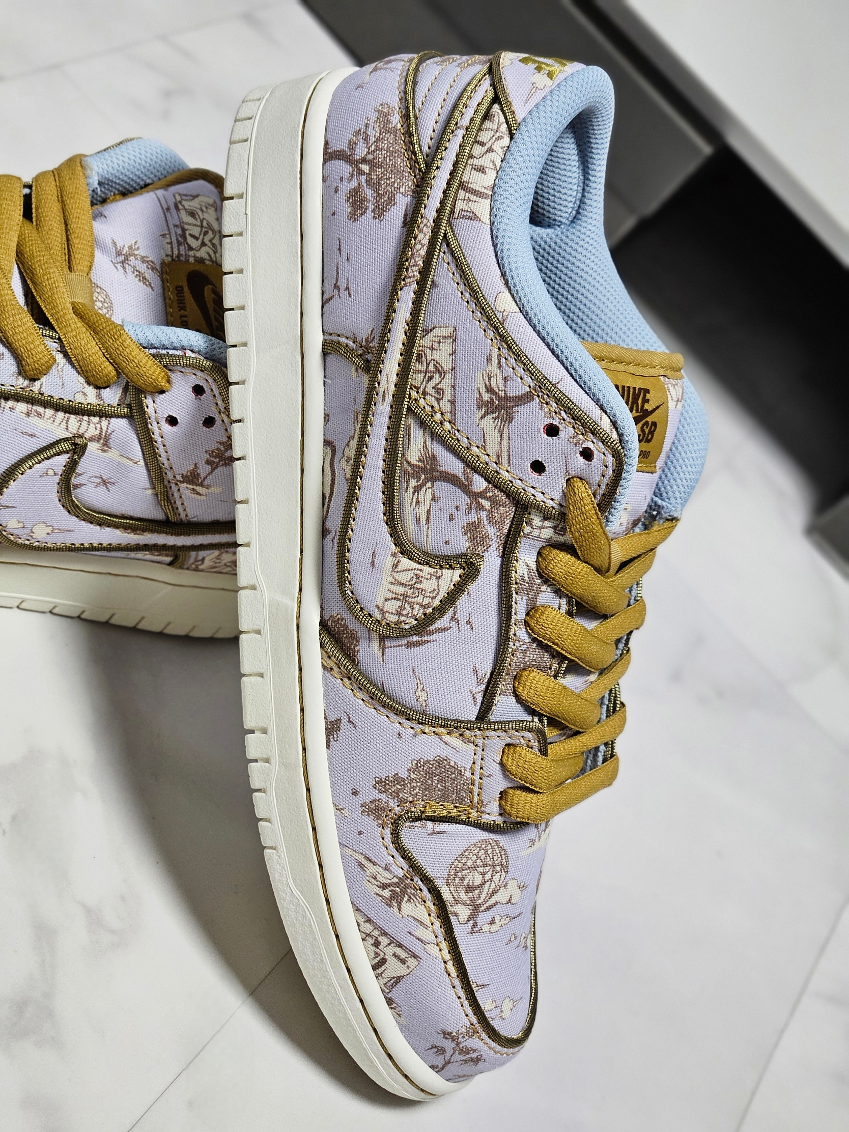Nike SB Dunk Low Pro Premium Toile 착용 스타일 - 7
