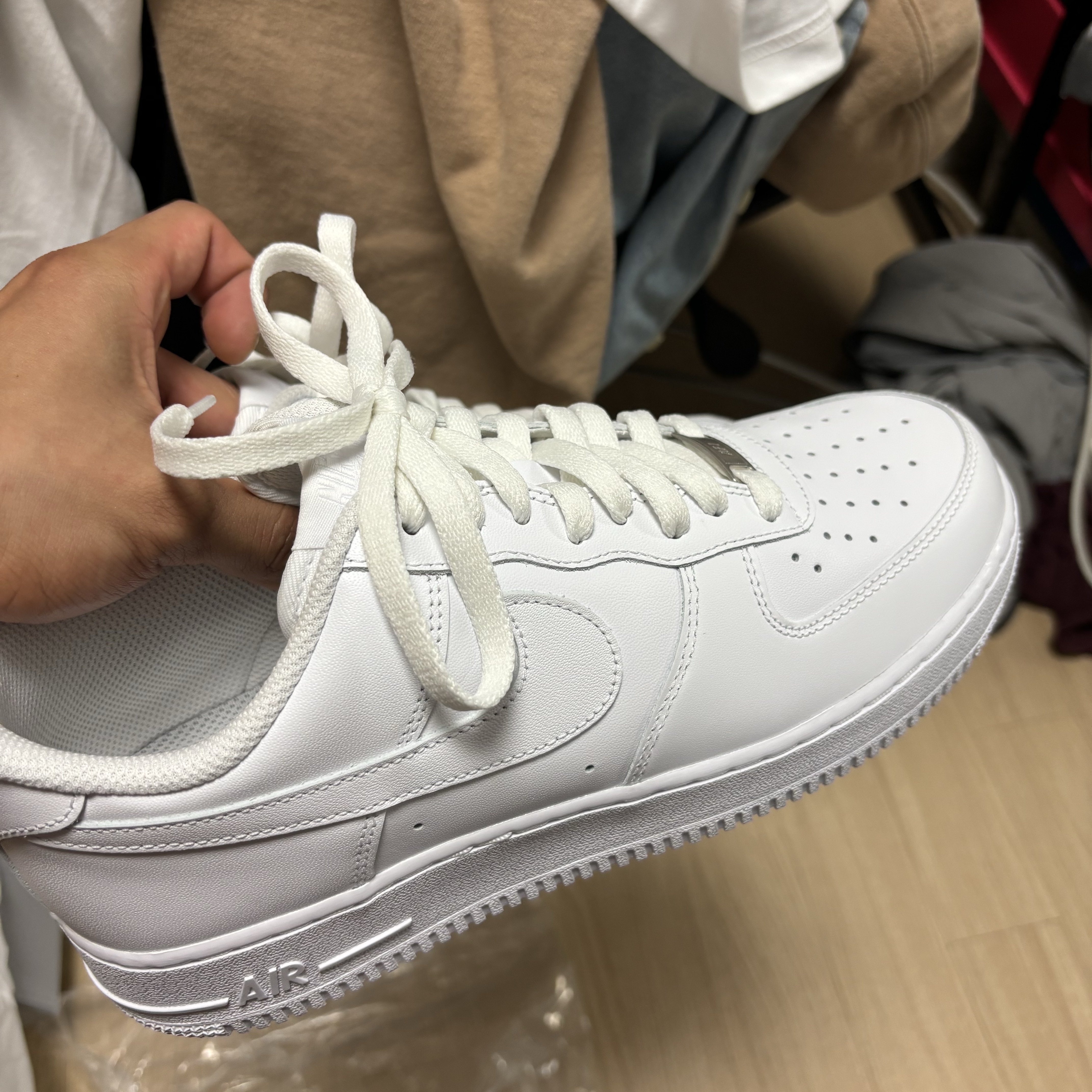 Nike Air Force 1 '07 Low White 착용 스타일
