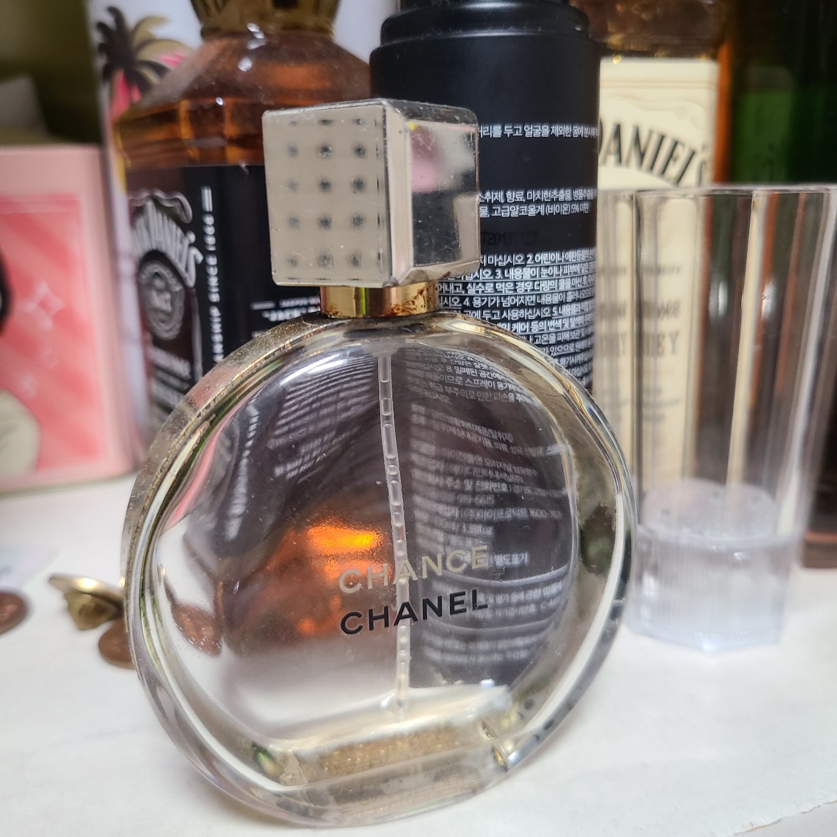 Chanel Chance Eau de Parfum 100ml 착용 스타일