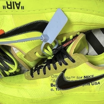 Nike x Off-White Air Force 1 Low Volt 착용 스타일