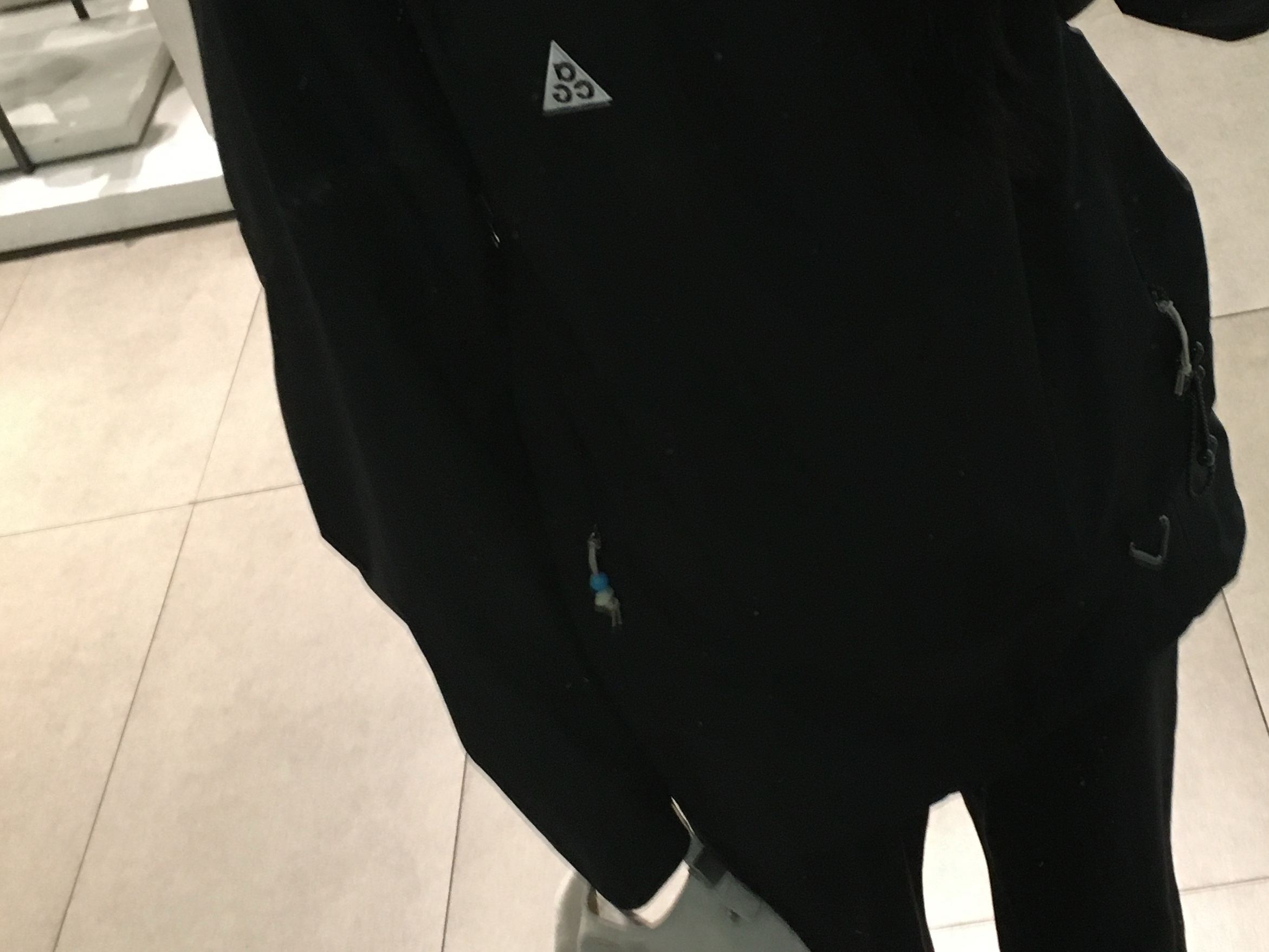 Nike ACG Storm-Fit ADV Cascade Rains Full Zip Jacket Black - Asia, (GS) Jordan 1 Low SE White Black Tie-Dye 착용 스타일 - 6