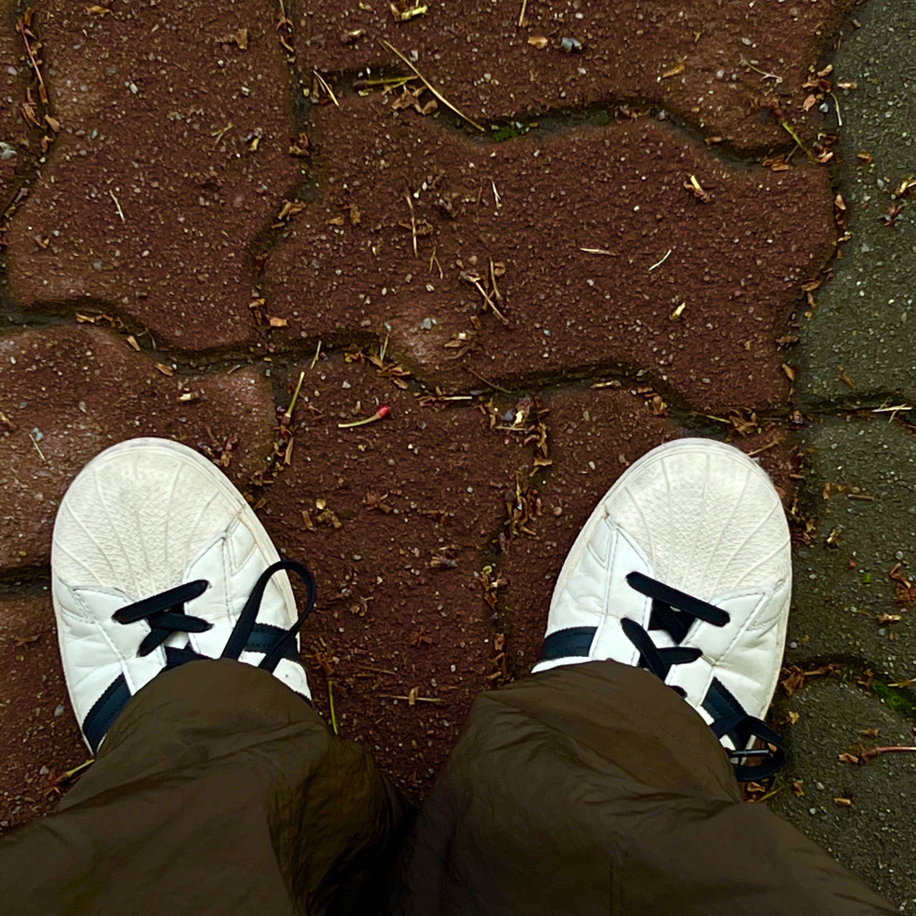 Adidas x Andre Saraiva Superstar Cream White Core Black 착용 스타일