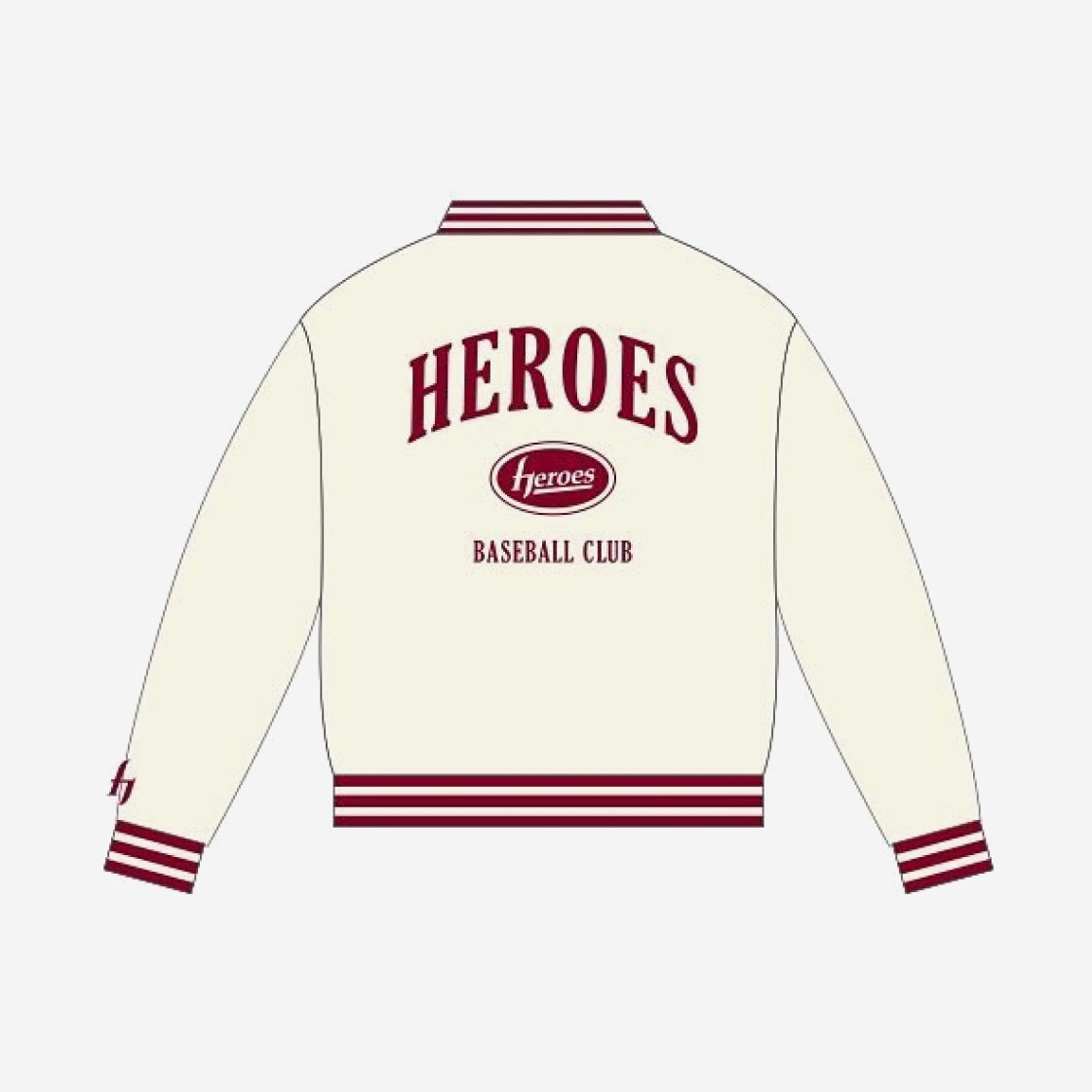 Kiwoom Heroes Stadium Jumper Ivory 상세 이미지 2