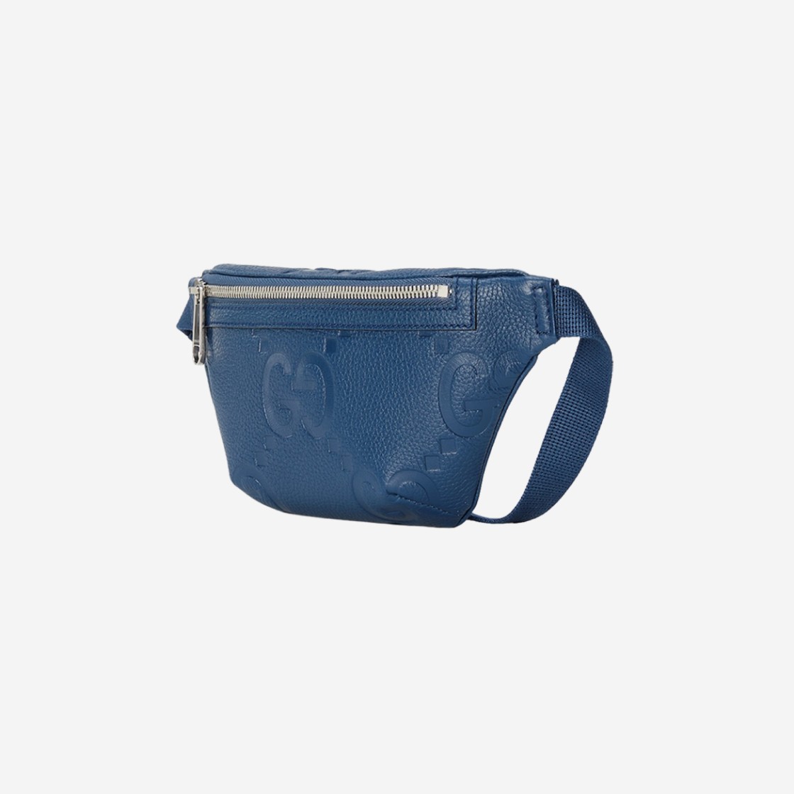 Gucci Jumbo GG Small Belt Bag Blue Leather 상세 이미지 2