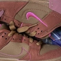 (W) Nike Dunk Low Disrupt 2 Desert Bronze Pink Prime 착용 스타일