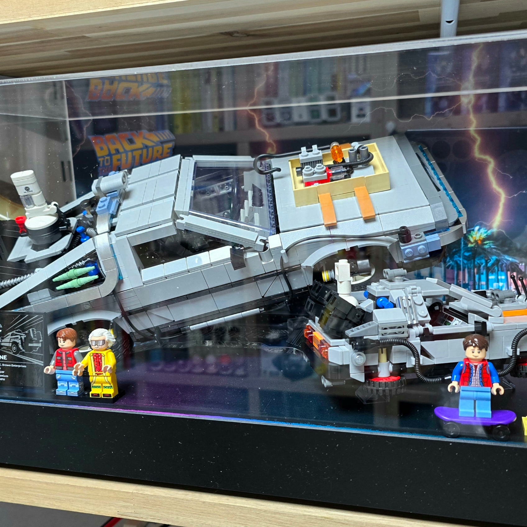 Lego Back to the Future The DeLorean Time Machine 착용 스타일 - 3