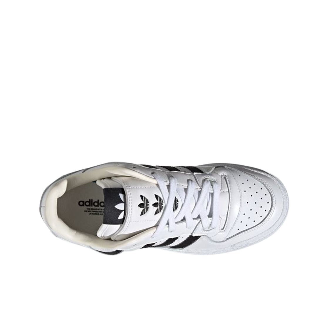 (W) 아디다스 포럼 XLG 클라우드 화이트 코어 블랙((W) Adidas Forum XLG Cloud White Core Black) - 2