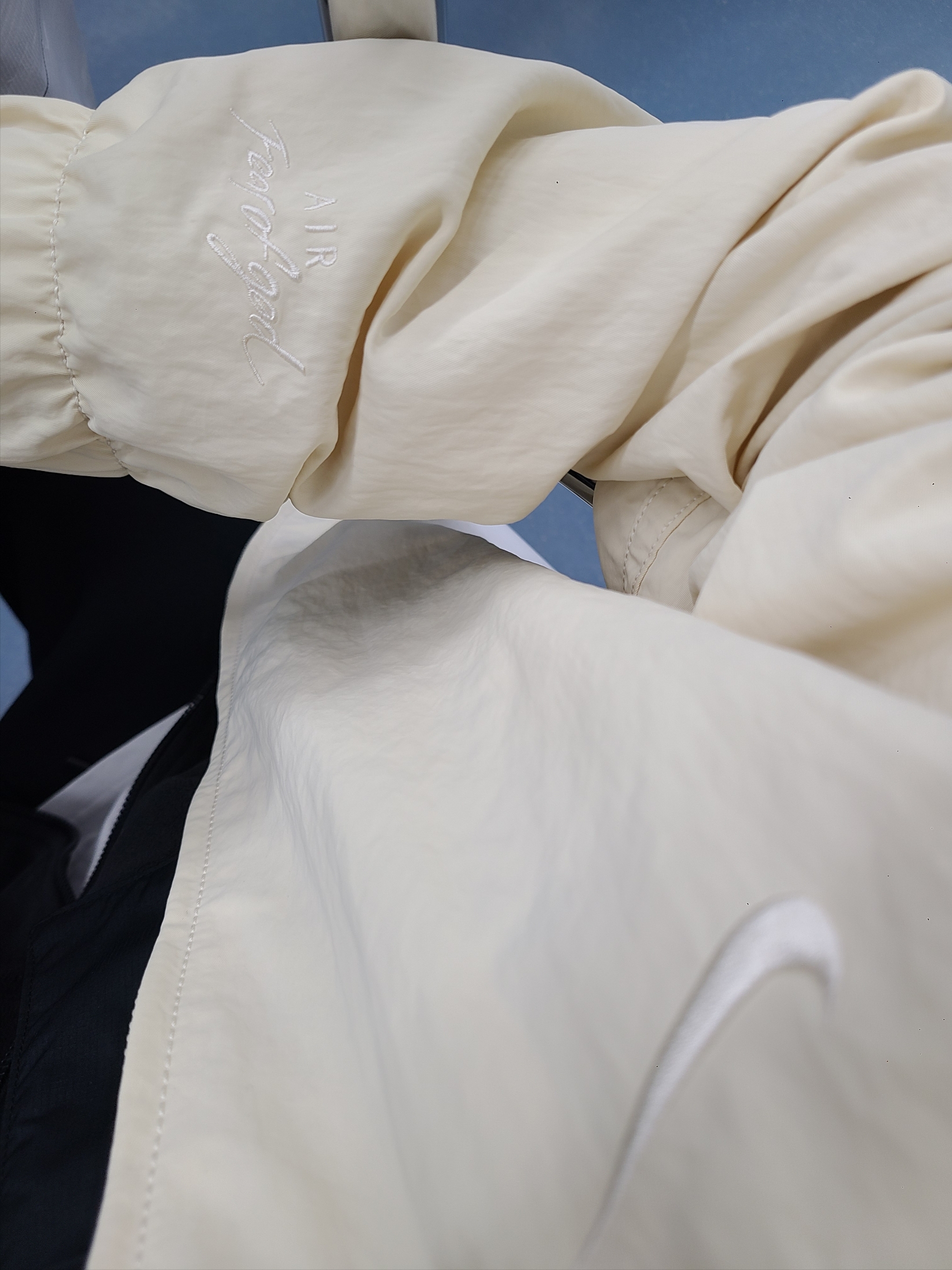 Nike x Fear of God Basketball Jacket String 착용 스타일