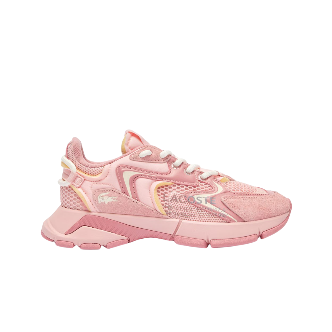(W) 라코스테 L003 네오 컨트래스티드 스니커즈 핑크((W) Lacoste L003 Neo Contrasted Sneakers Pink)