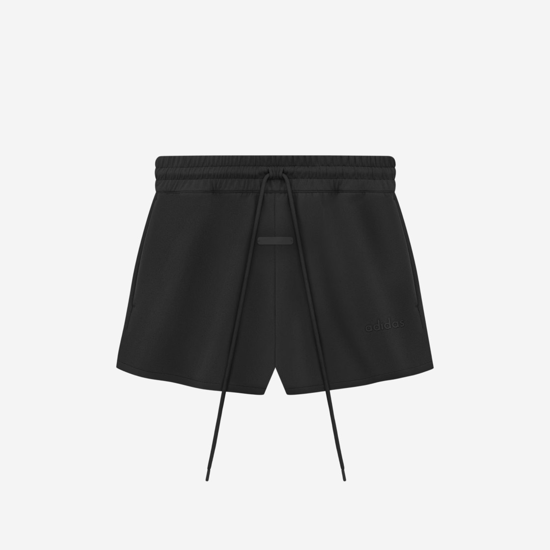 Adidas x Fear of God Athletics Suede Fleece Shorts Black - US Sizing 상세 이미지 1