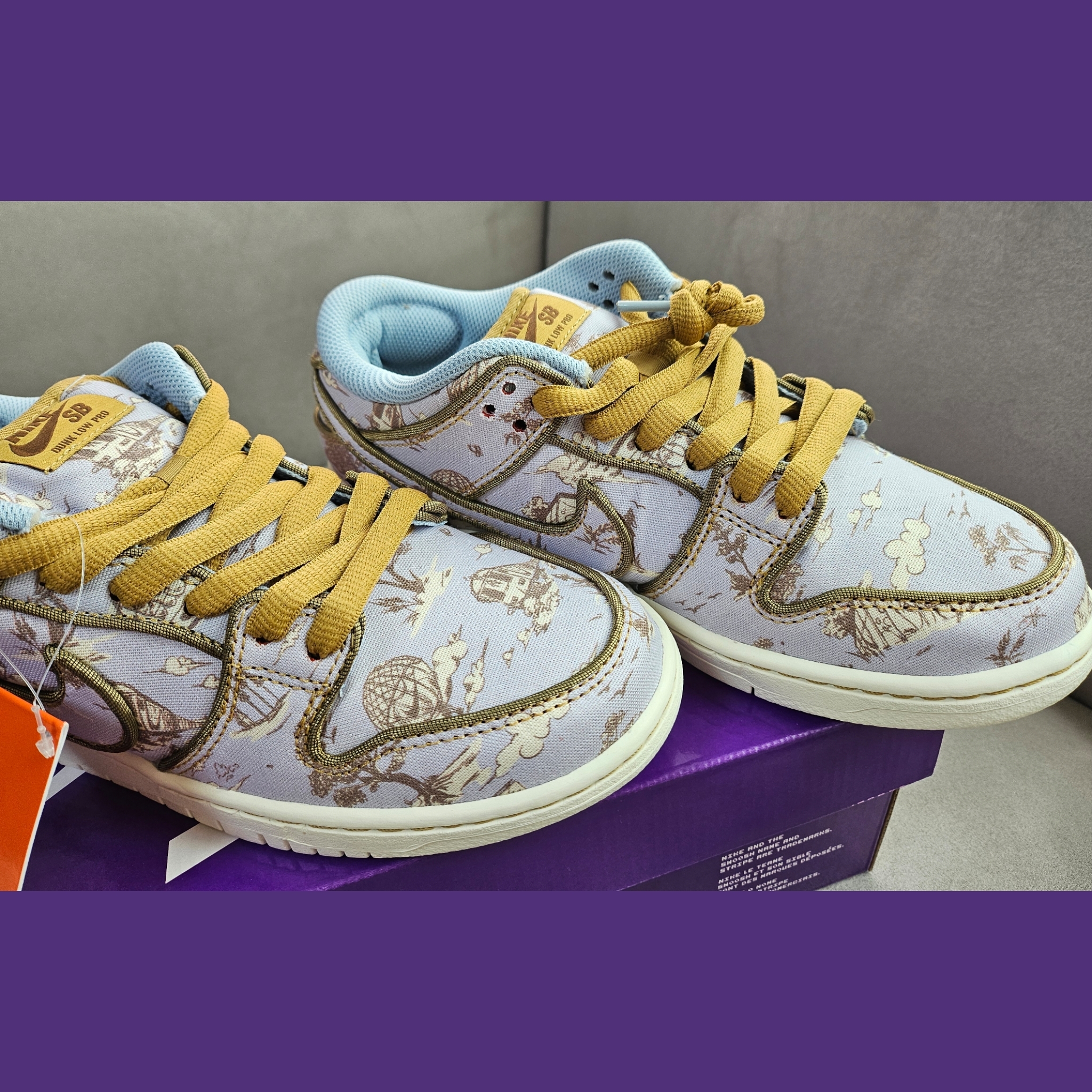 Nike SB Dunk Low Pro Premium Toile 착용 스타일 - 3