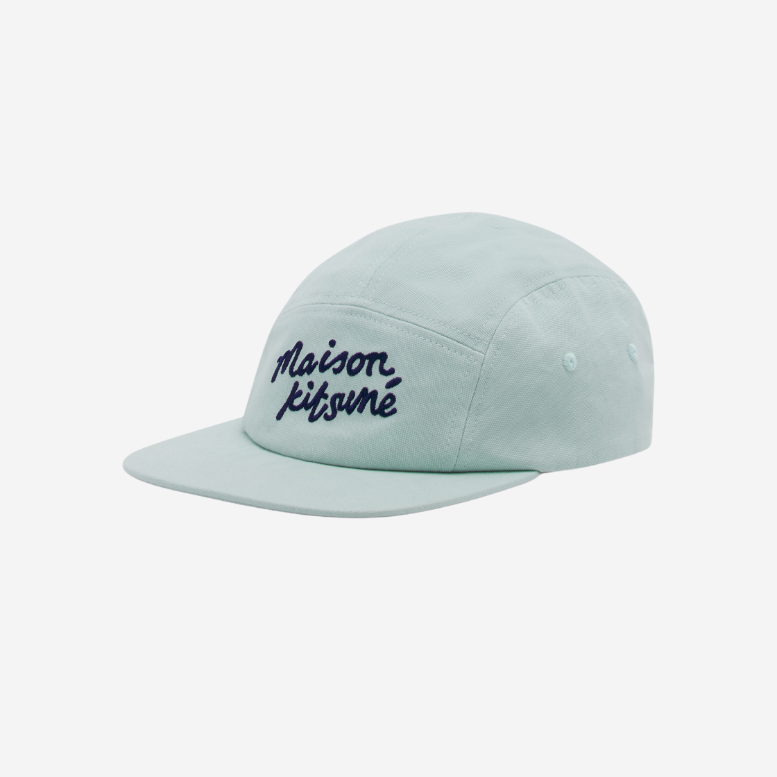 Maison Kitsune Handwriting 5P Cap Dawn Blue 상세 이미지 1