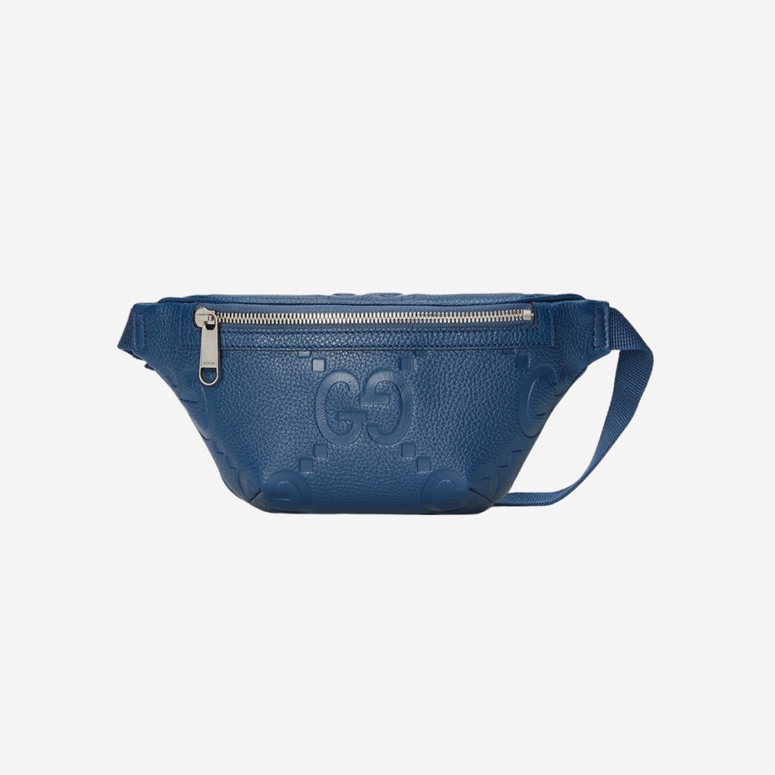 Gucci Jumbo GG Small Belt Bag Blue Leather 상세 이미지 1