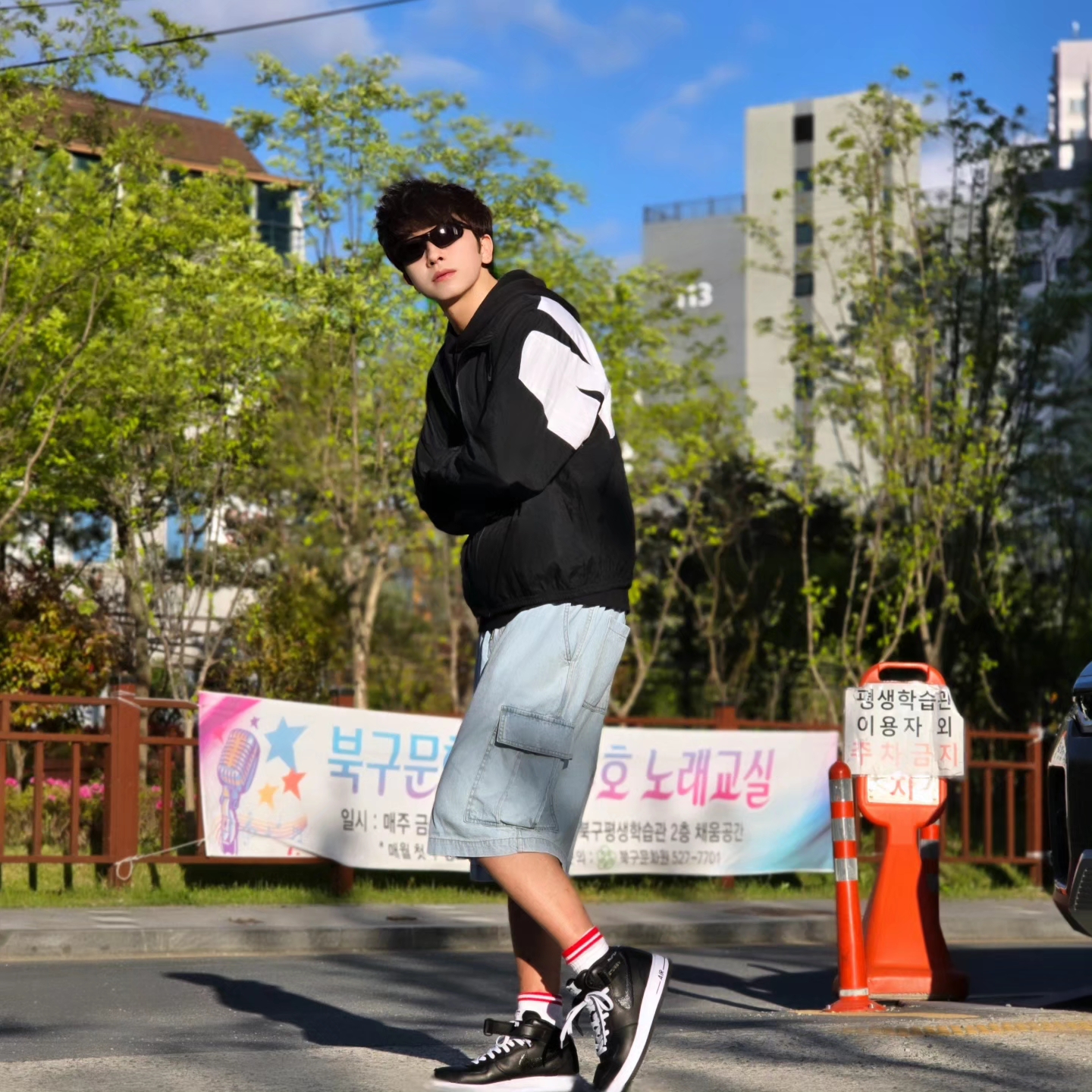 Nike Starting Five Jacket Black - Asia, Nike Starting Five Jacket Black - US/EU 착용 스타일 - 4