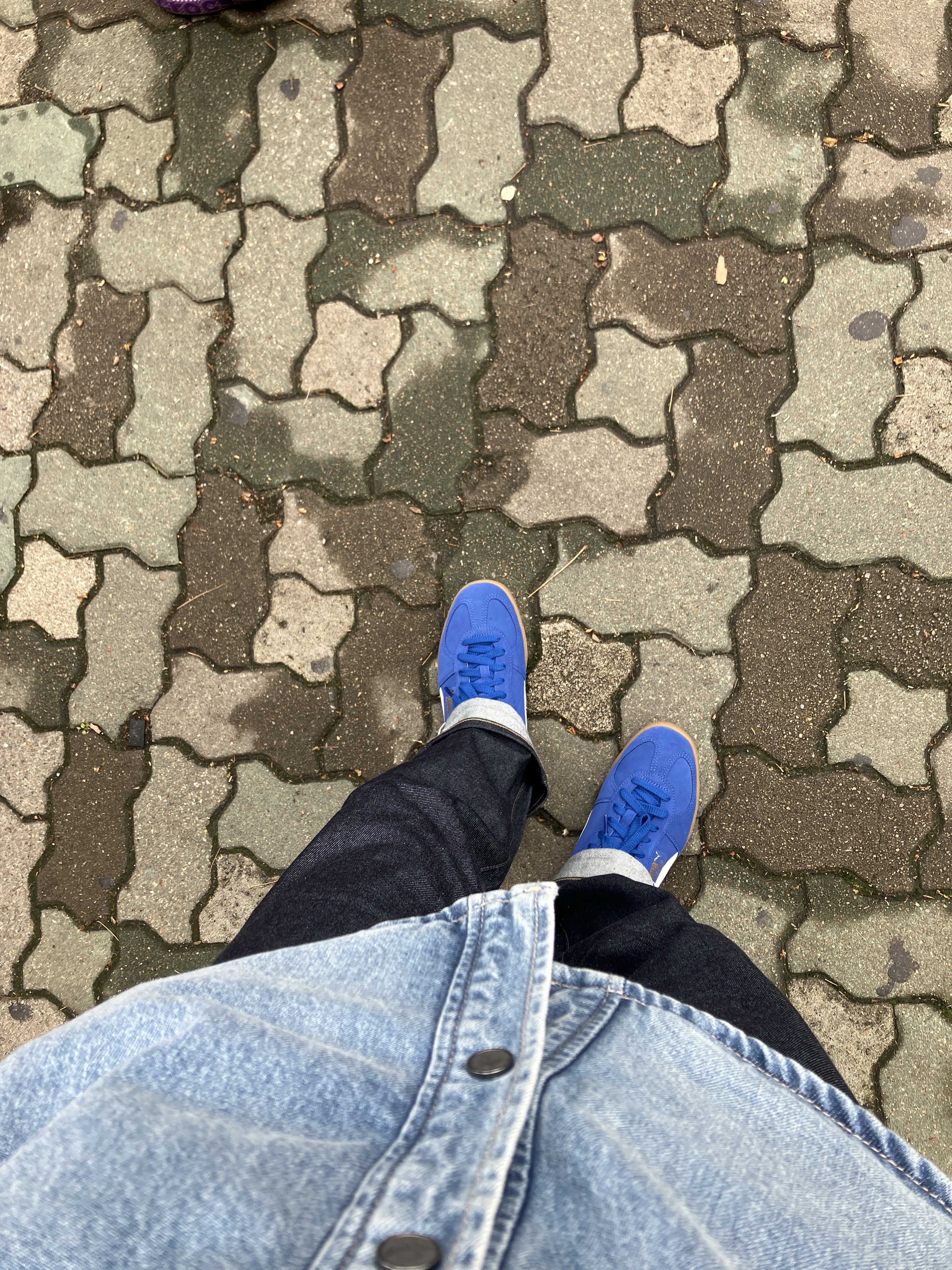 Puma Palermo Cobalt Glaze White 착용 스타일 - 4