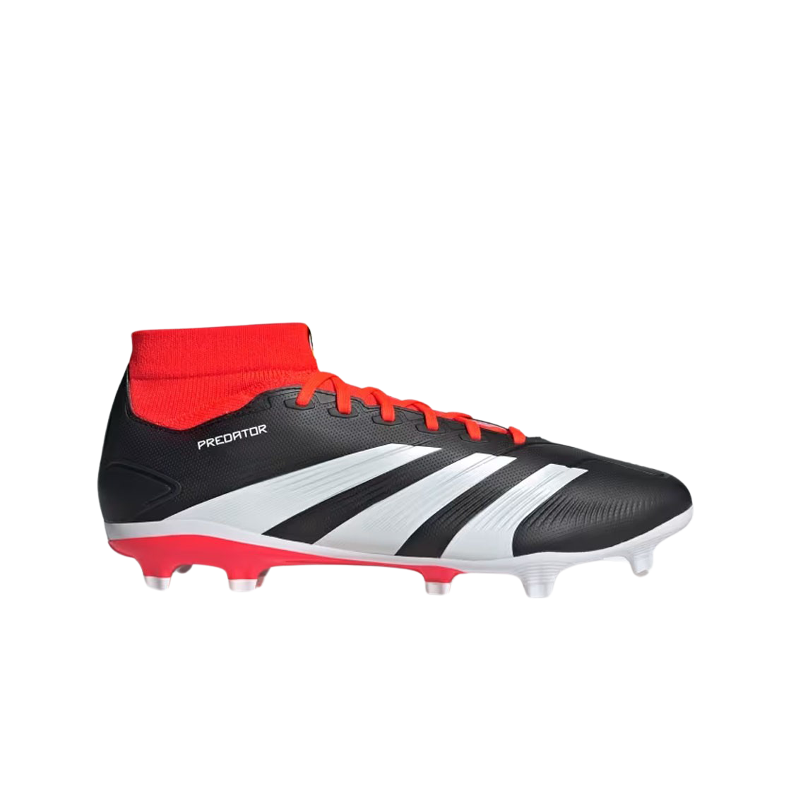 IG7772 Adidas Predator 24 League Firm Ground Cleats Solar Red Core Black