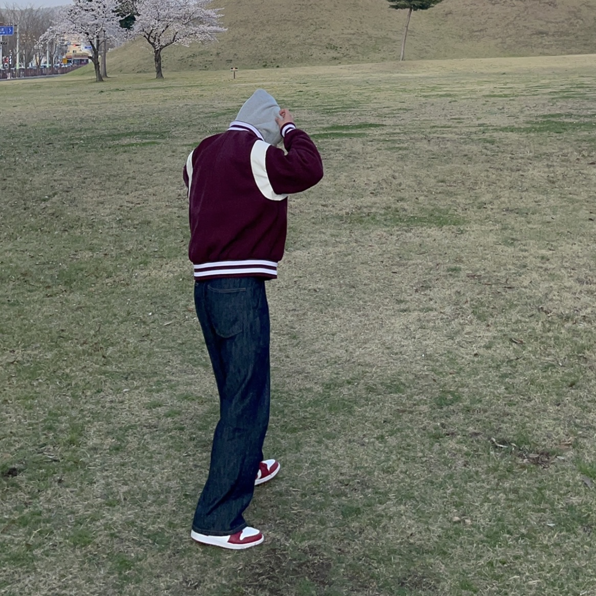Jordan 1 Low Cardinal Red 착용 스타일