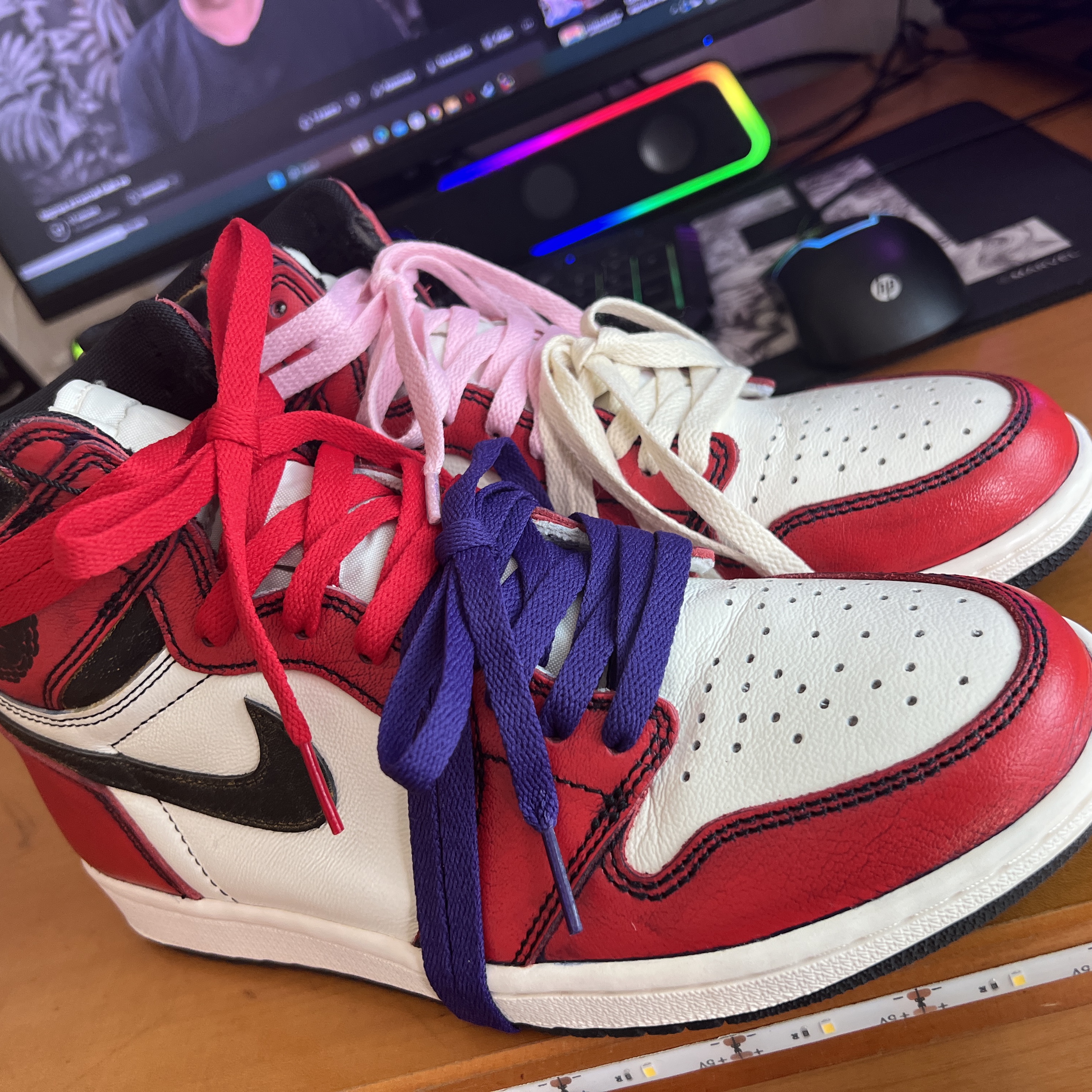 Jordan 1 Retro High OG Defiant SB LA to Chicago 착용 스타일